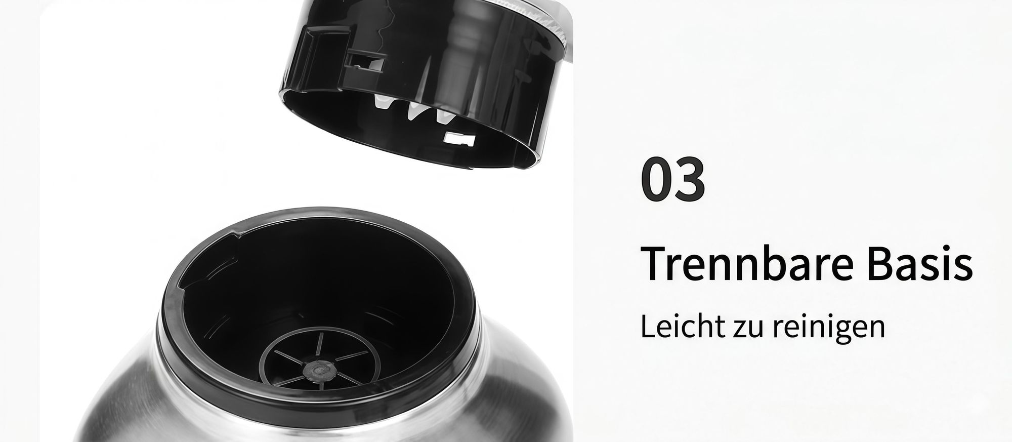 Multifunktionale Küchenmaschine 3-in-1 Standmixer, 1200ML Hochwertiger Glasbehälter, 1200W, Edelstahlklingen, mit Pulsfunktion