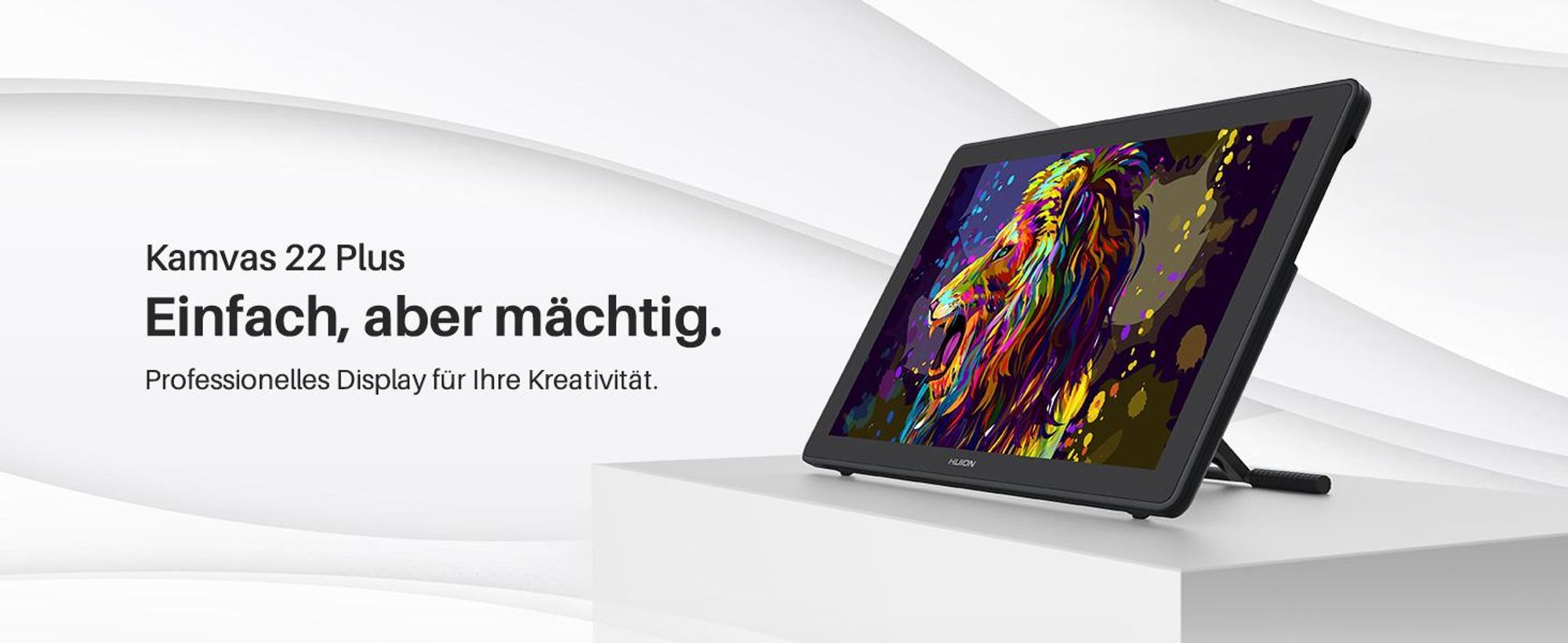 Grafiktablett Huion Kamvas 22 Plus