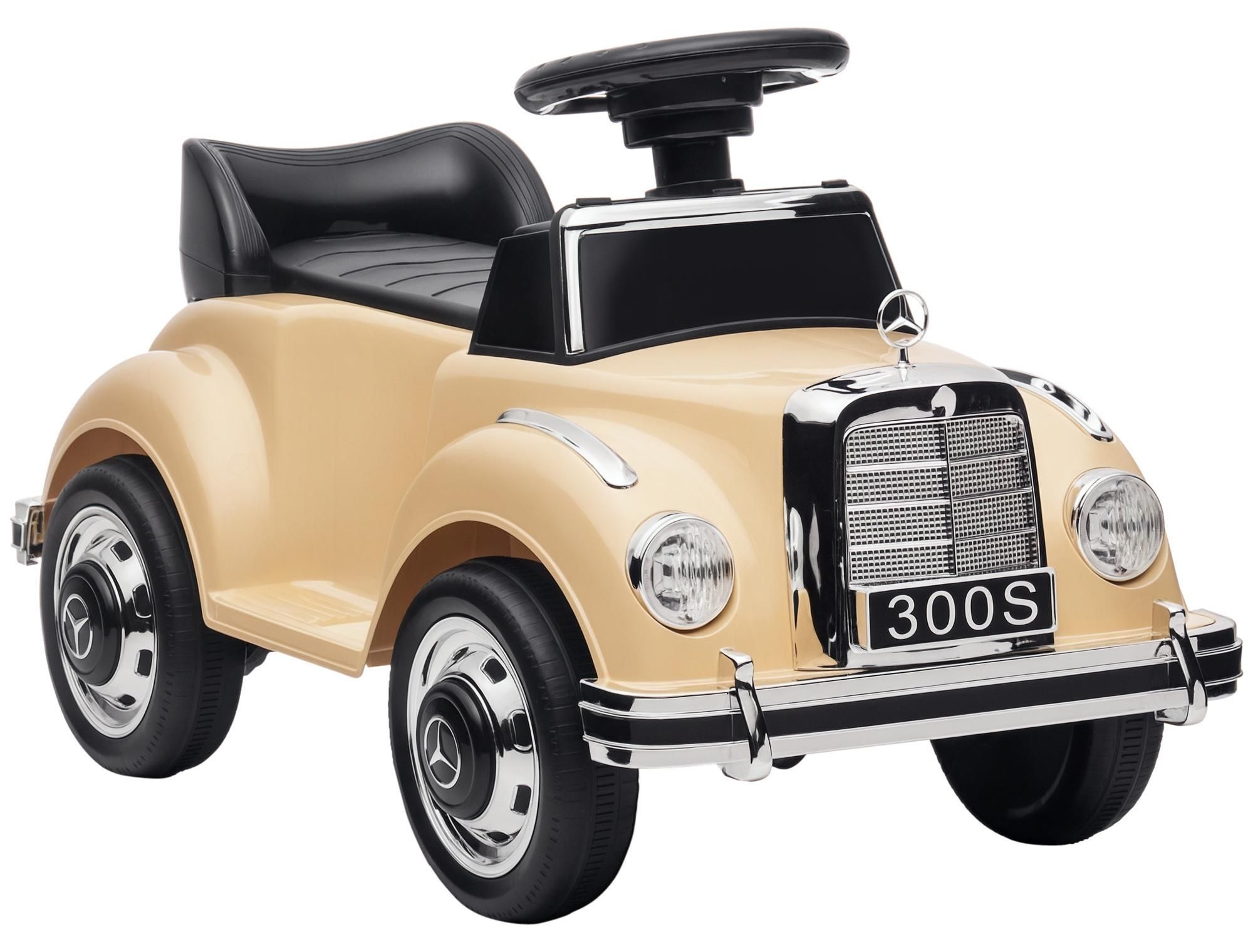 Rutschauto Rutschfahrzeug Ride-On-Auto beige