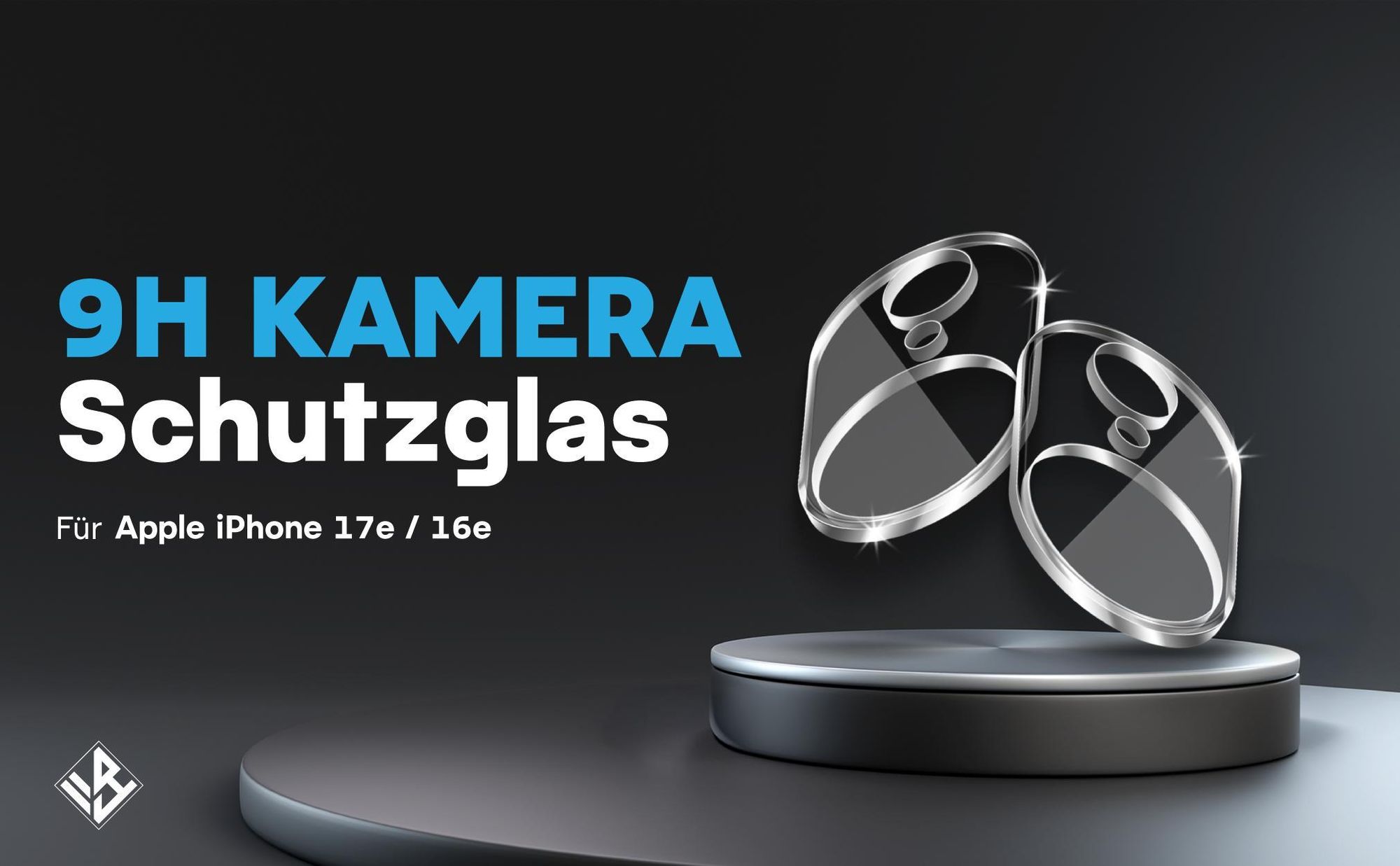 2er Set Kameraschutzglas für Apple iPhone 17e in 9H Härte