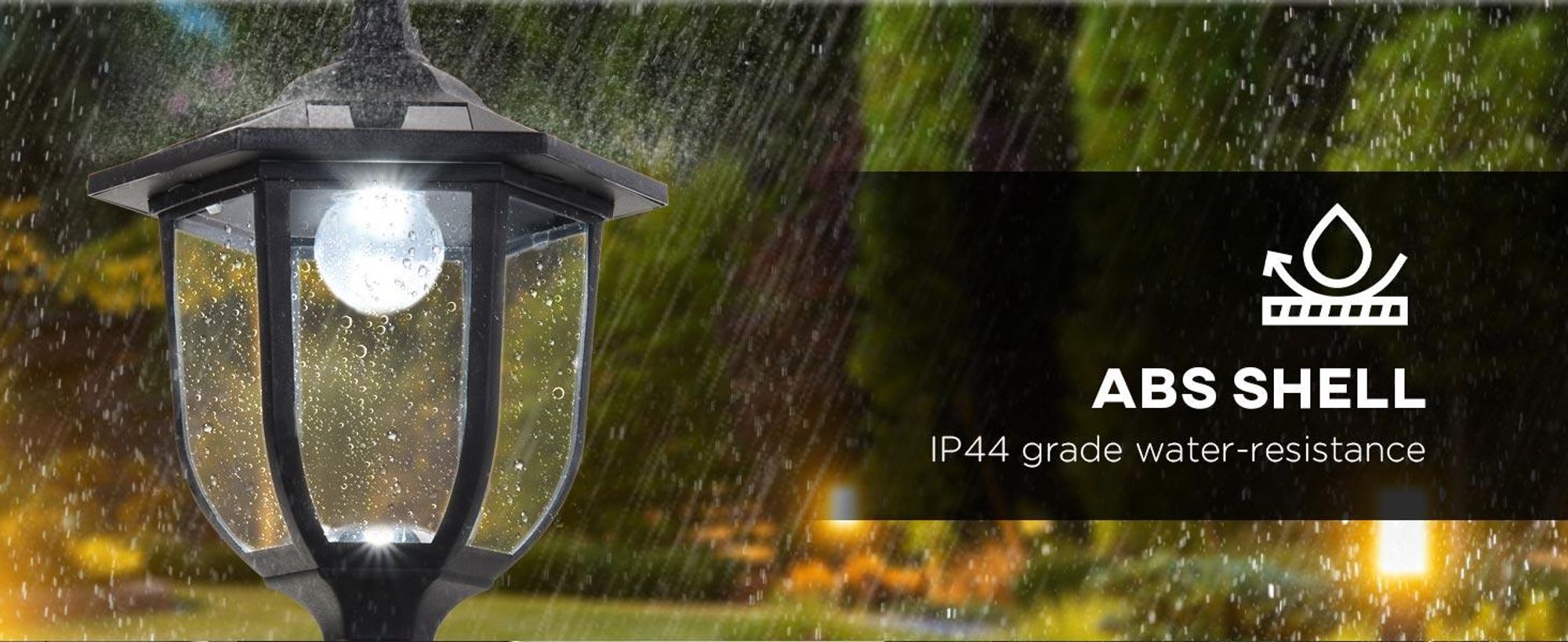 Lampa ogrodowa LED Outsunny Solar, plastikowa, do użytku wewnątrz i na zewnątrz, wysokość 177 cm, lampa ogrodowa, 30/60 lumenów, do dekoracji balkonu w ogrodzie, czarna