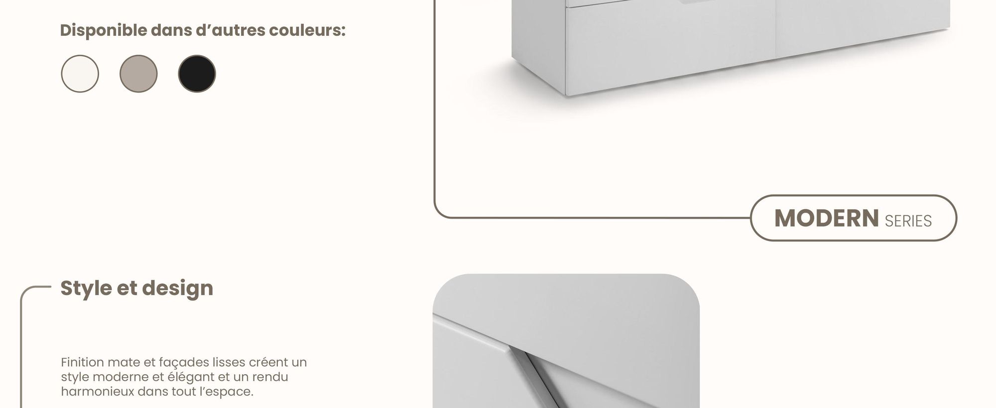 RODAN, meuble de salle de bain, armoire moderne, meuble sous vasque, meuble sous lavabo