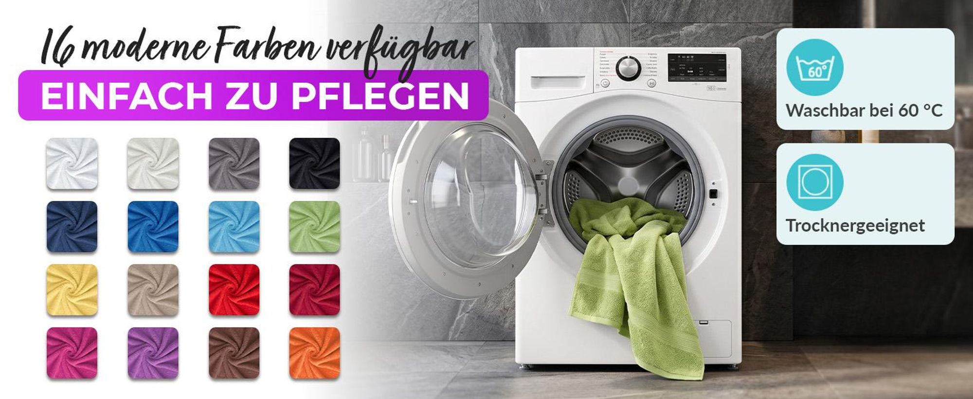 AR Line Duschtuch 70x140 cm mit Namen bestickt – Personalisiertes Handtuch aus Baumwolle 500 g/m², Farbe: Orchidee