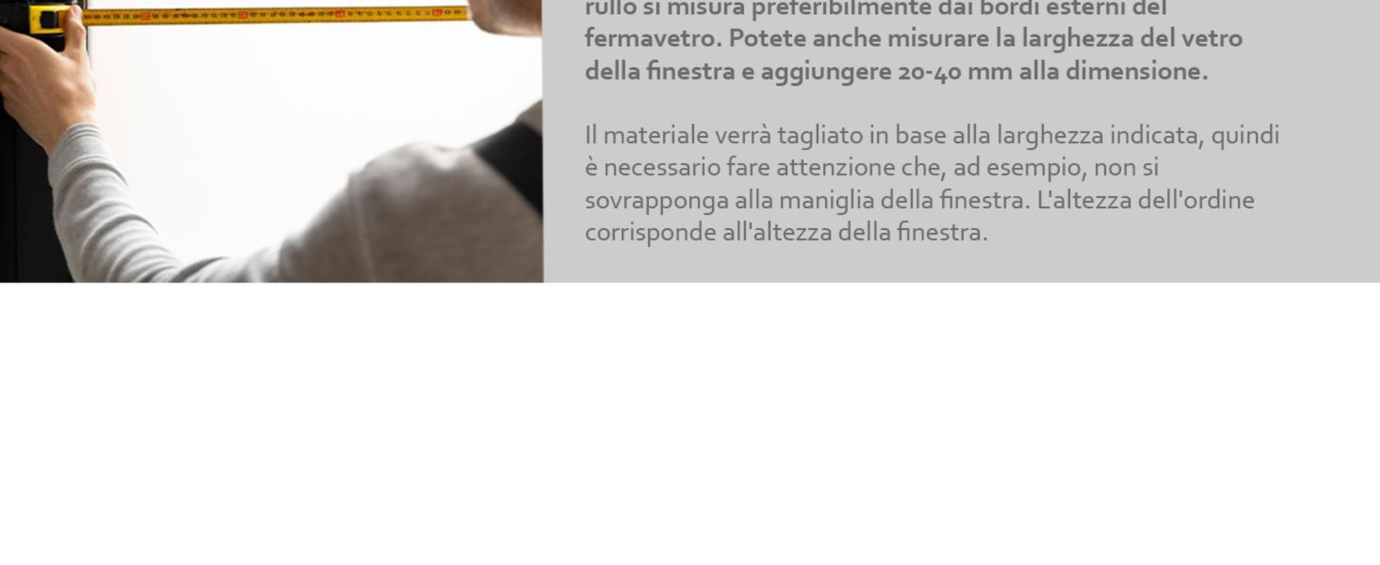 time4blinds, Mini store, senza fori, lato destro, 1400x1400 mm, Antracite