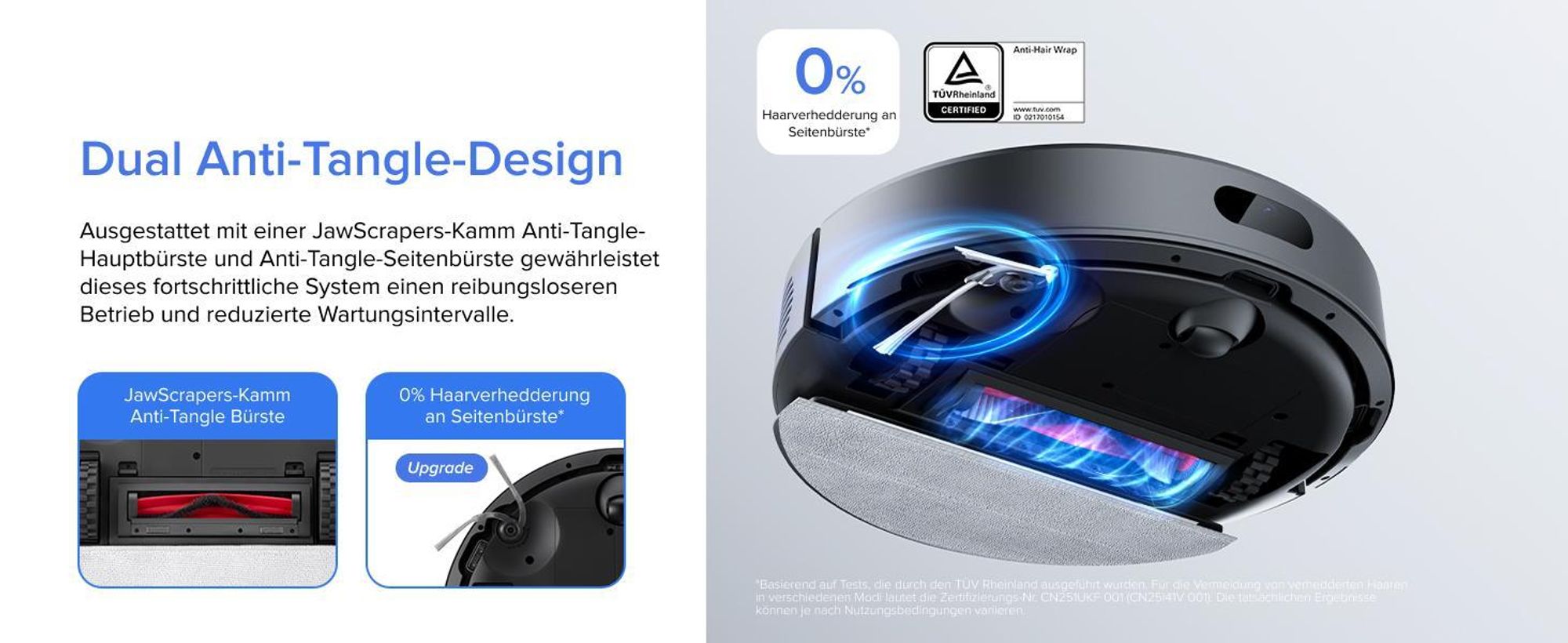 Roborock Q7 L5+ Set Saugroboter mit Wischfunktion, Automatischer Staubentleerung, Dual Anti-Tangle System, 8.000 Pa Saugkraft, LiDAR-Navigation