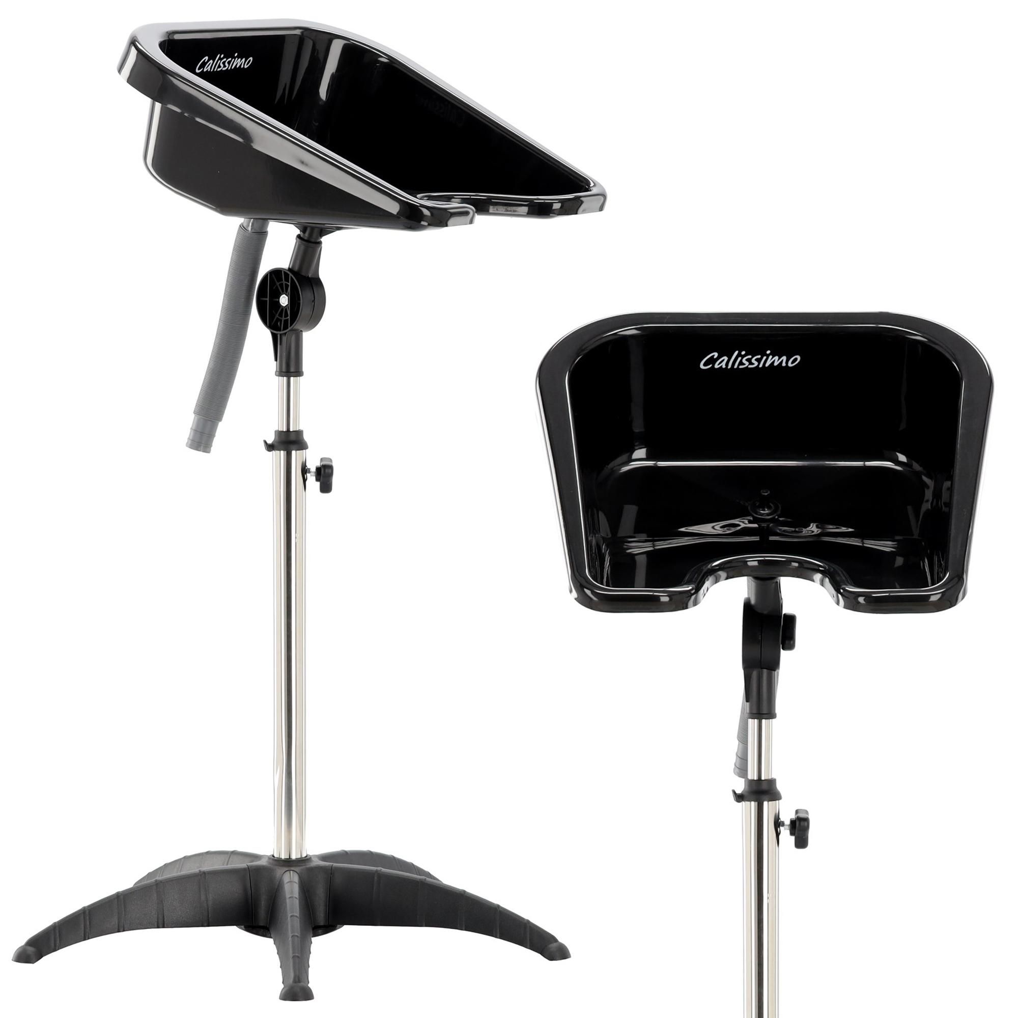 Bac à shampoing portable sur trépied réglable