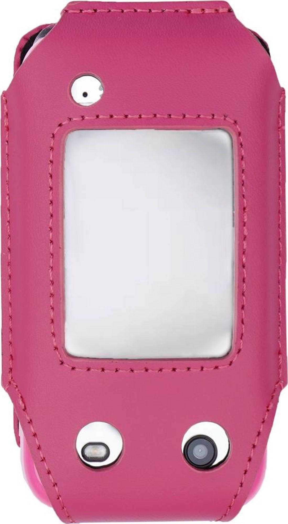caseroxx Ledertasche mit Gürtelclip kompatibel mit Nokia, HMD 2660 Flip, Barbie Phone aus Echtleder, Tasche mit Gürtelclip und Sichtfenster  Bild 2