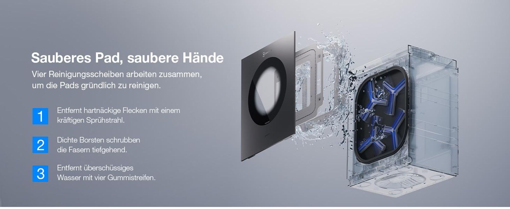 ECOVACS WINBOT W3 OMNI Fensterputzroboter mit Multifunktionsstation, Automatische Reinigung der Wischpads, Intelligente Reinigung entlang der Ränder