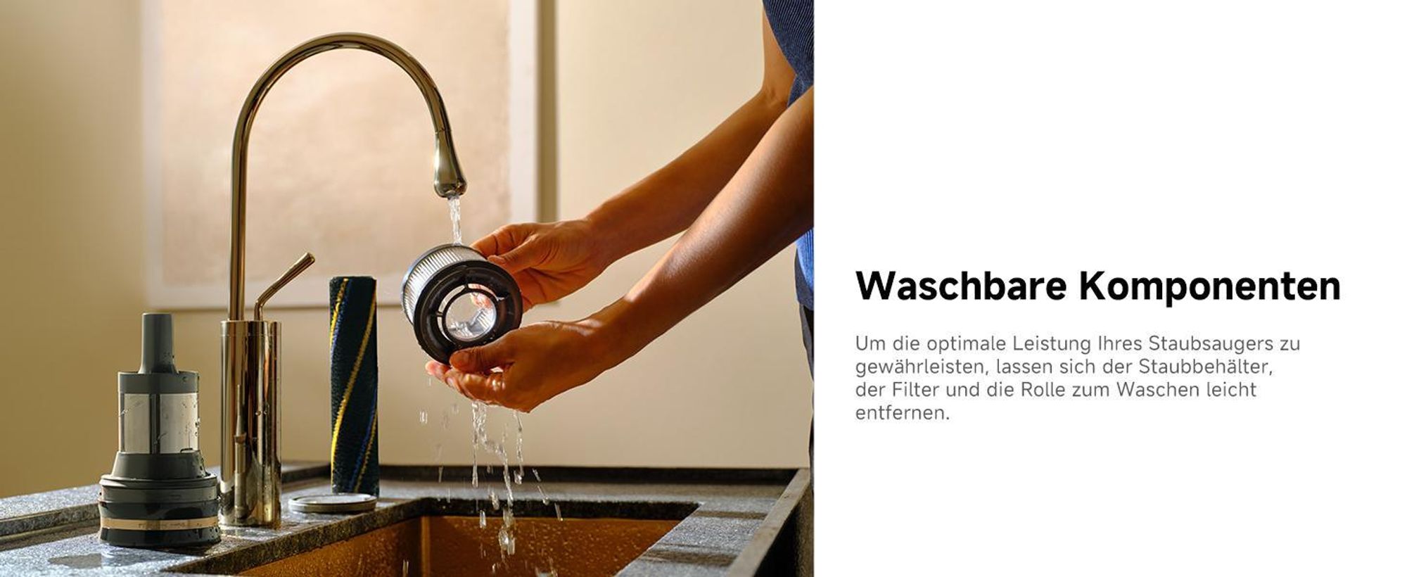 Dreame R20 Slim Kabelloser Akku Handstaubsauger,24.000Pa&190AW Saugkraft,Staubbeleuchtung,HEPA-Filterung,Anti-Verfilzungsbürste,Teppichreinigung,90Min