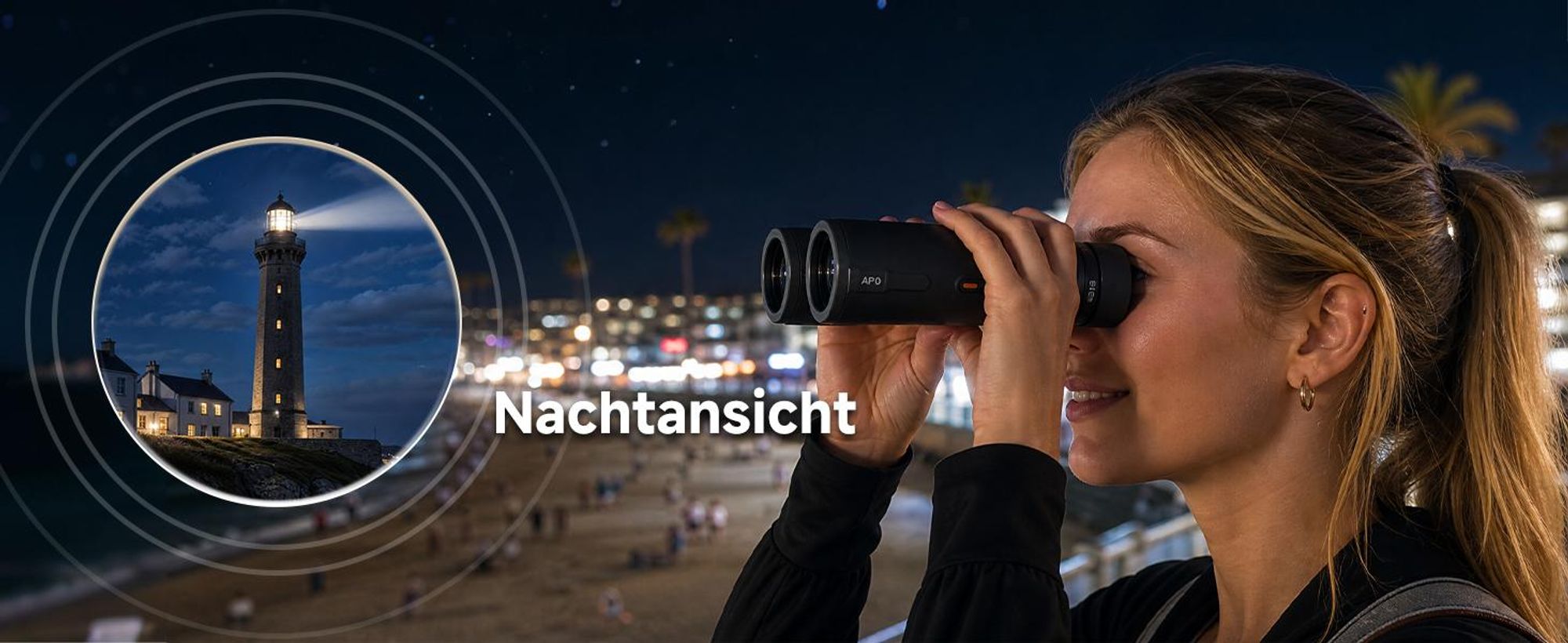 Svbony SA207 PRO APO 8x42 Fernglas mit Tragetasche, mit Ultraweitem 9,1 Grad Sichtfeld, IPX7 Wasserdicht und Beschlagfrei,  für Vogelbeobachtung