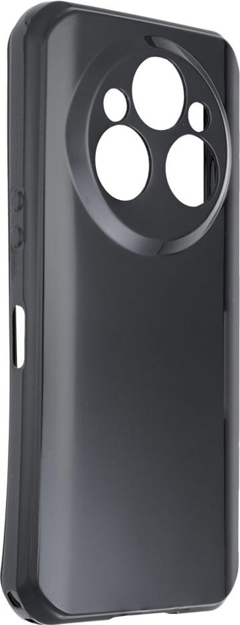 caseroxx Schutz-Hülle TPU-Hülle kompatibel mit Oukitel WP35 / WP35 Pro, Gummi Handy Tasche schwarz  Bild 3
