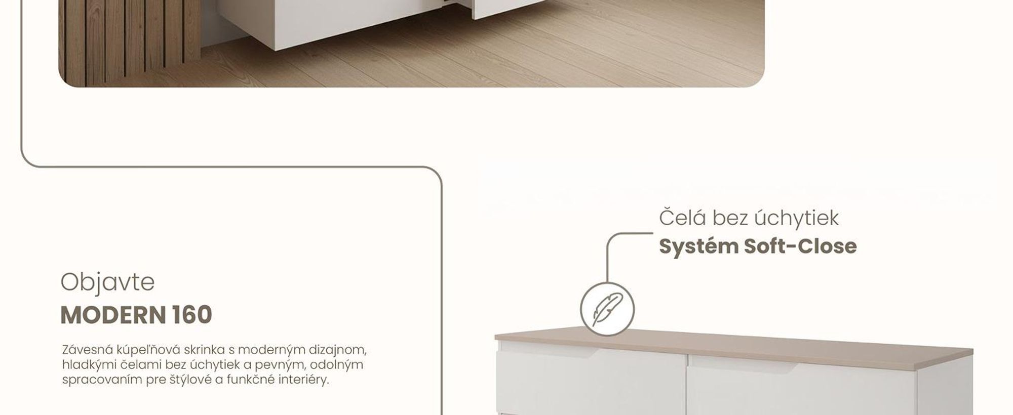 RODAN, moderná skrinka pod umývadlo, skrinka do kúpeľne, kúpeľňový nábytok, kúpeľňová skrinka