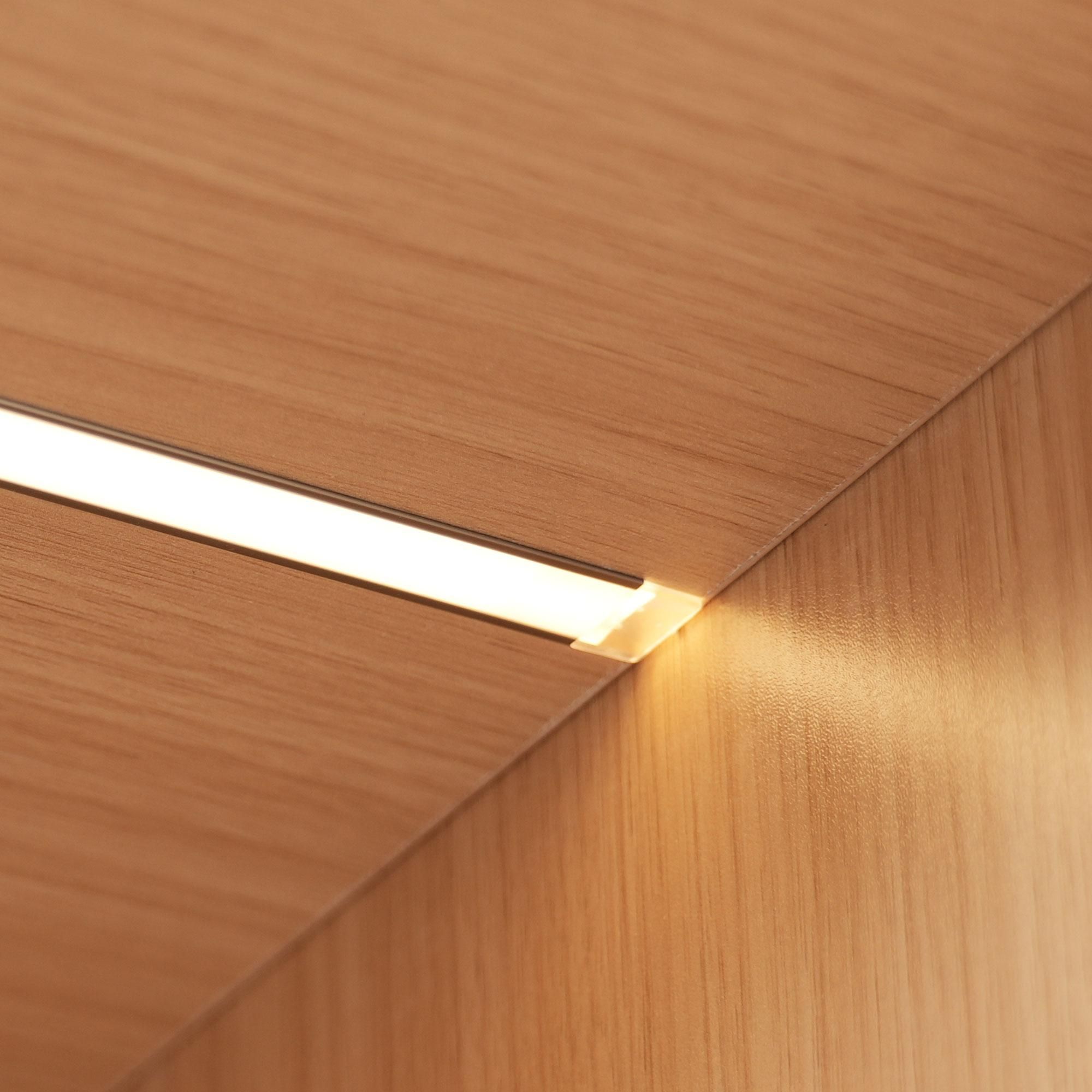 Merax Glasvitrine mit LED Licht, Eckvitrine Hochschrank mit Zwei Glastüren, Stehend Vitrinenschrank, Badezimmerschrank, 62x35x160cm, Oak