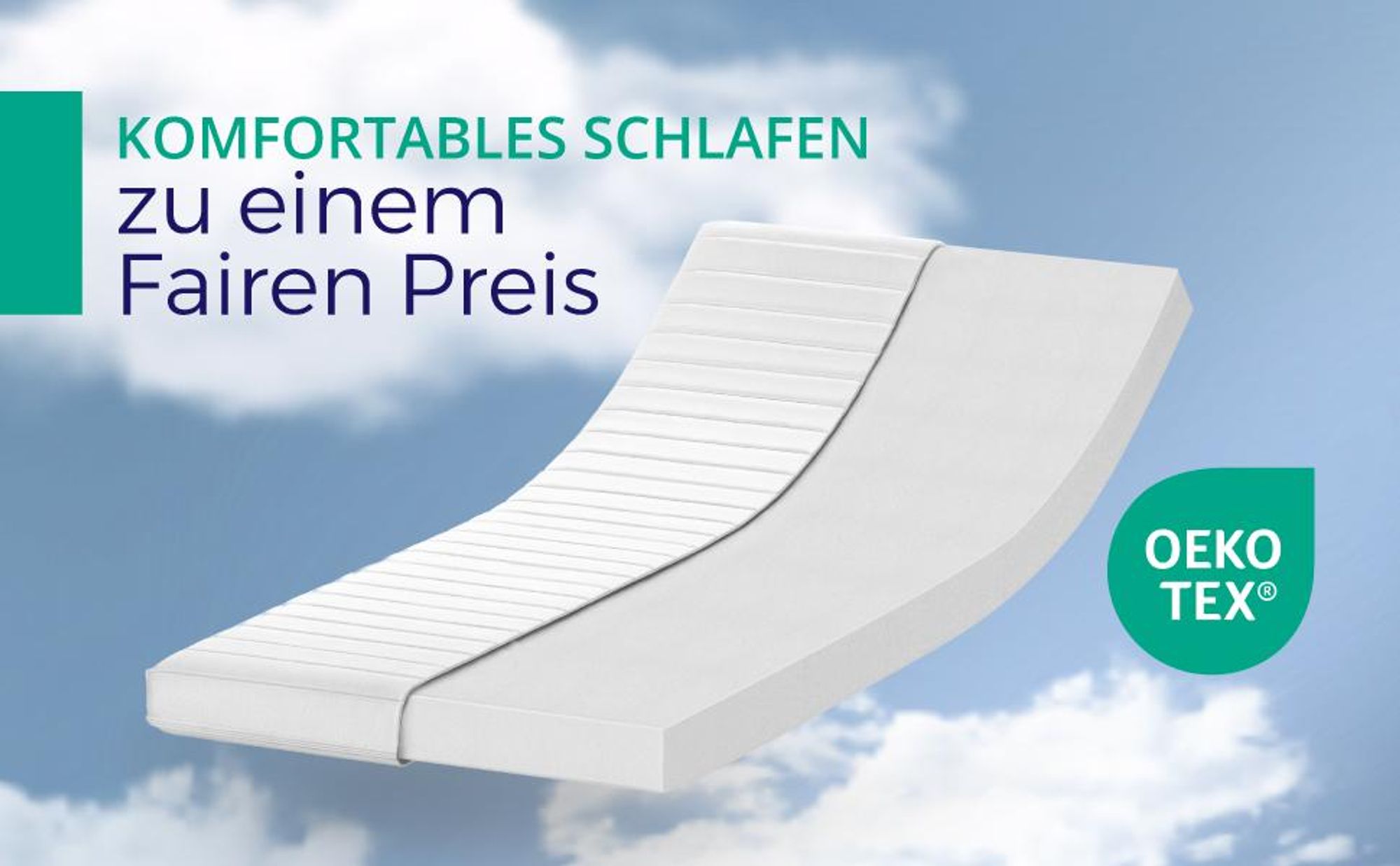 Ergonomische Kaltschaummatratze 180 x 200 cm – H3 fester Liegekomfort – 11 cm Höhe, atmungsaktiv mit waschbarem Bezug -  Germany