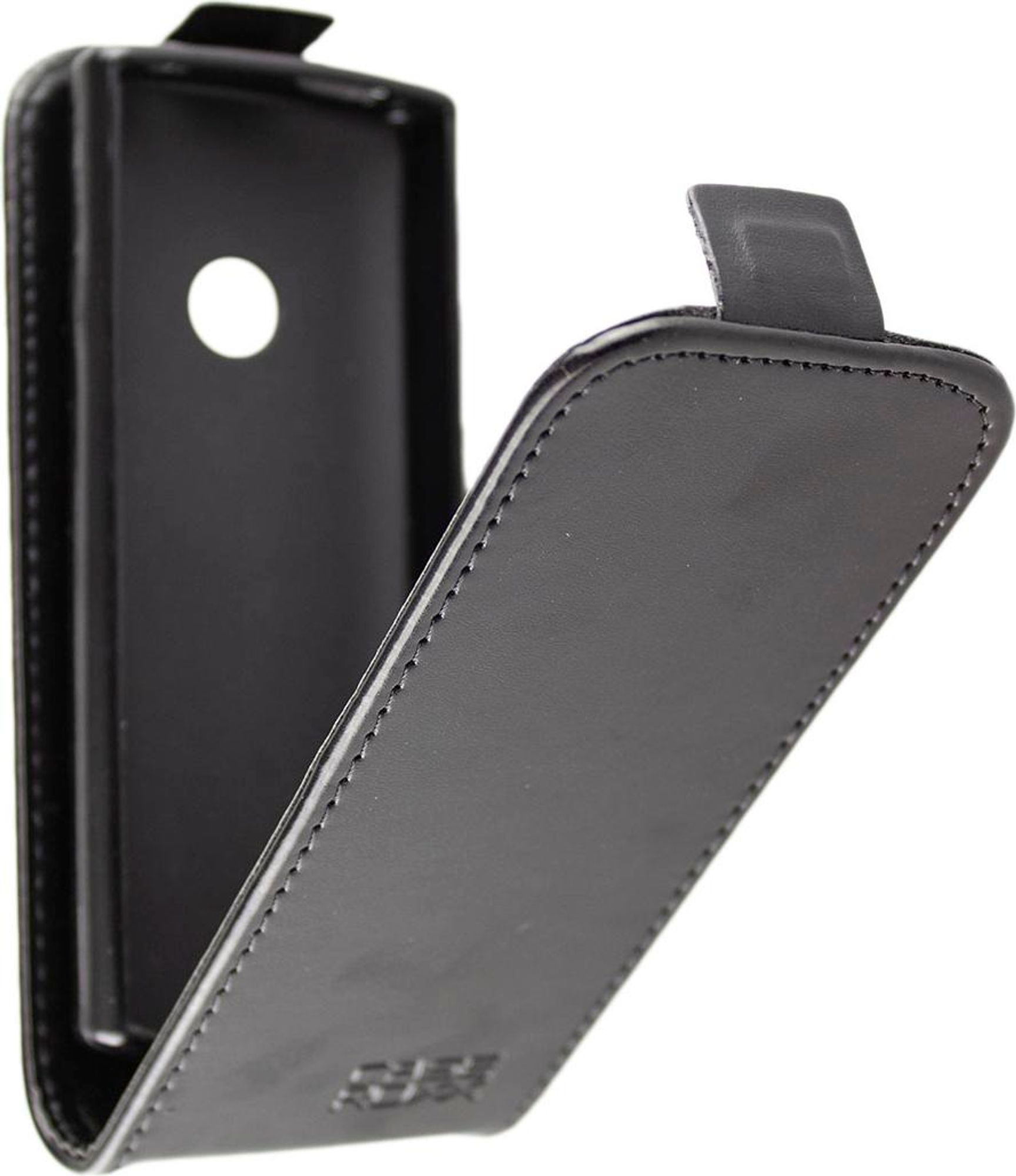 caseroxx Schutz Tasche Hülle Flip Cover kompatibel mit Nokia 105 / 110 4G, Smartphone Tasche Flip Cover in schwarz Bild 1