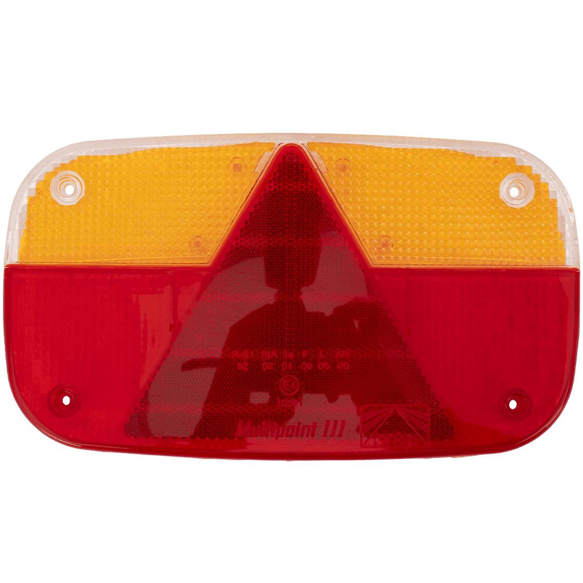 Ersatzglas für Rückleuchte Multipoint III Aspöck für Pkw-Anhänger