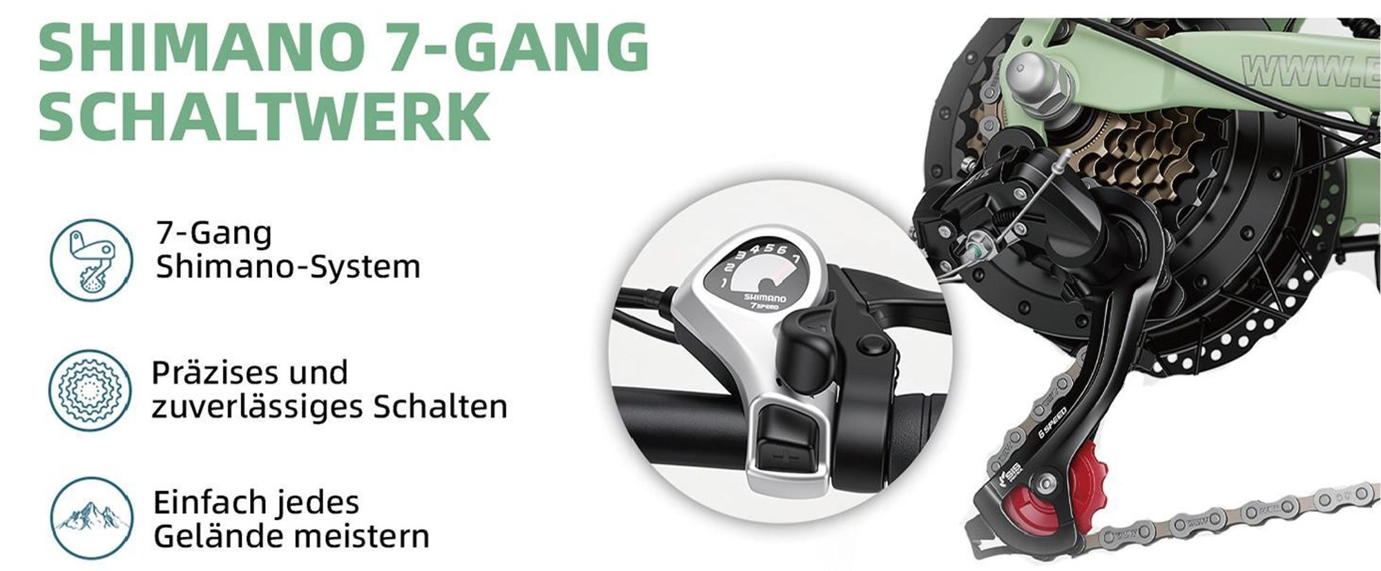 20" LCD E-Bike Elektrofahrrad 20 Zoll, 48V 15Ah Klappräder für Lange Reichweite bis 120KM, All-Terrain Ebike Herren für MTB, Pedelec E-bike 60N·M Grau