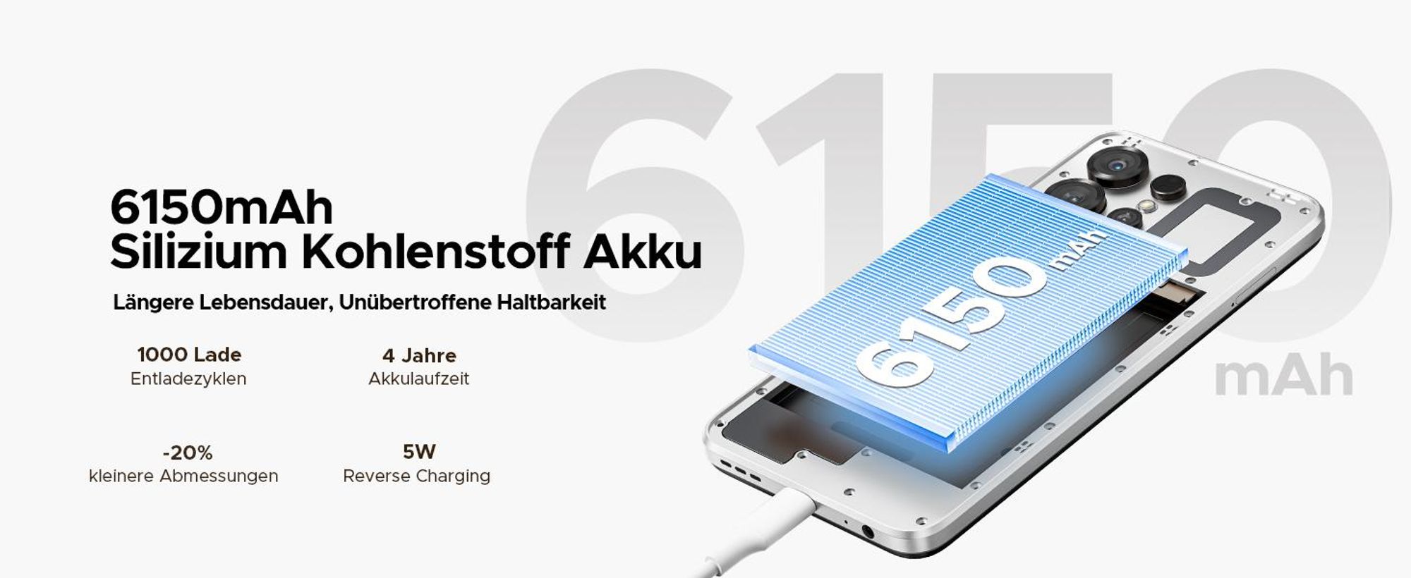 DOOGEE Note56 X Smartphone Handy, Android 16, 6,56" 90Hz, 6150mAh Akku, 24GB RAM+64GB ROM, 4G, 8MP, Gesichtserkennung, OTG, ohne Vertrag