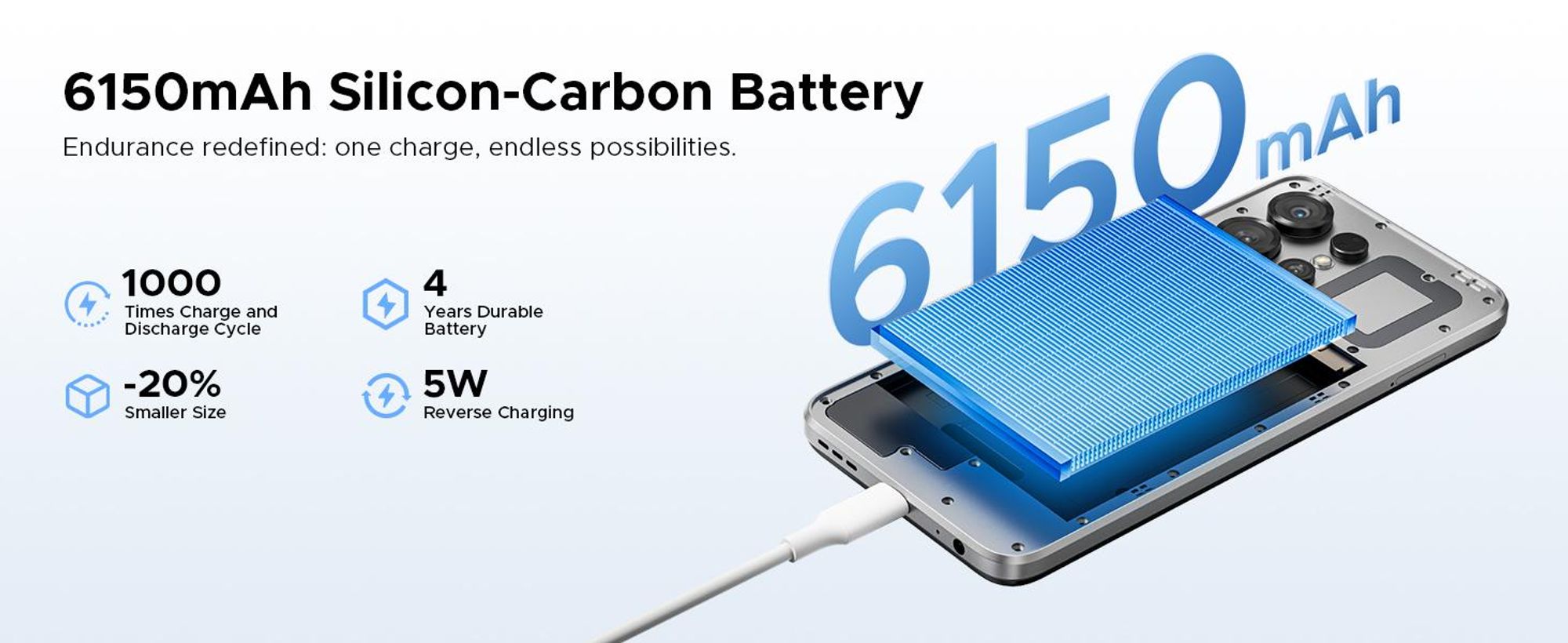 DOOGEE Note56X Pro – Chytrý telefon, Android 16, 6,56" displej s obnovovací frekvencí 90 Hz, baterie 6150 mAh, 32 GB + 128 GB, 4G, 13 MP, NFC, čtečka otisků prstů, podpora OTG, bez smlouvy