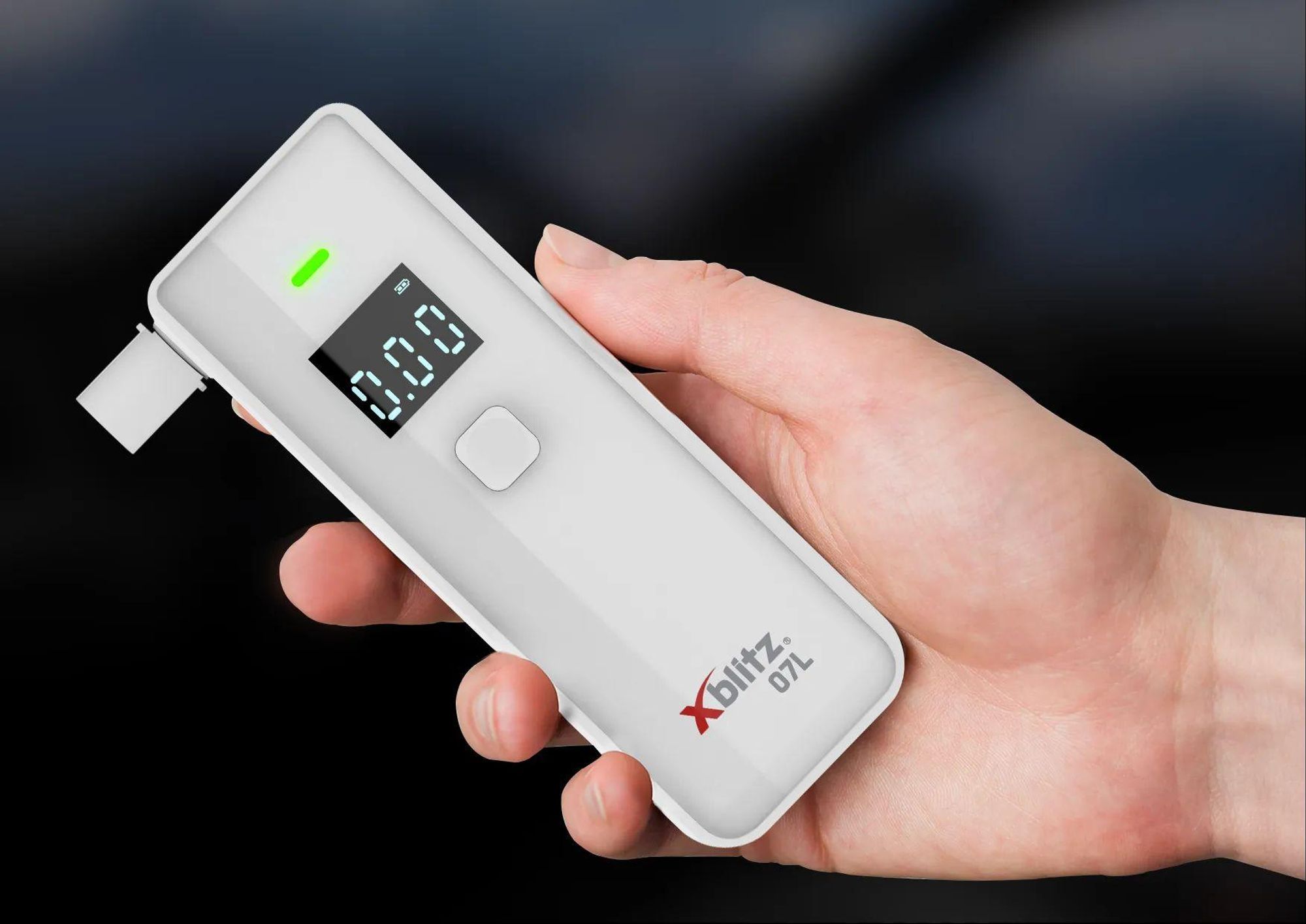 Xblitz 07L – Halbleiter-Alkoholtester mit LCD-Display
