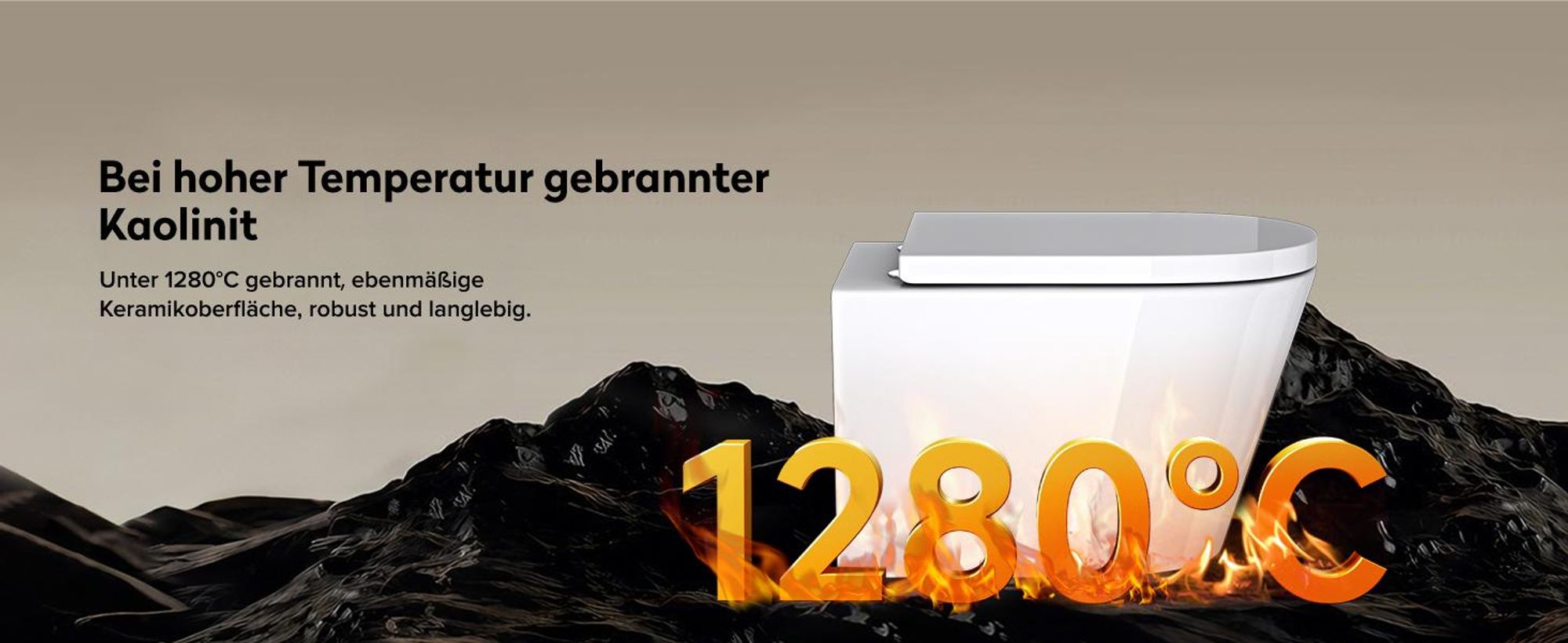 doporro Wand WC Hänge Toilette Weiß inkl. Softclose Absenkautomatik 49x35,5x35 cm Hänge-Toilette spülrandlos Hänge-WC aus Keramik Aachen108