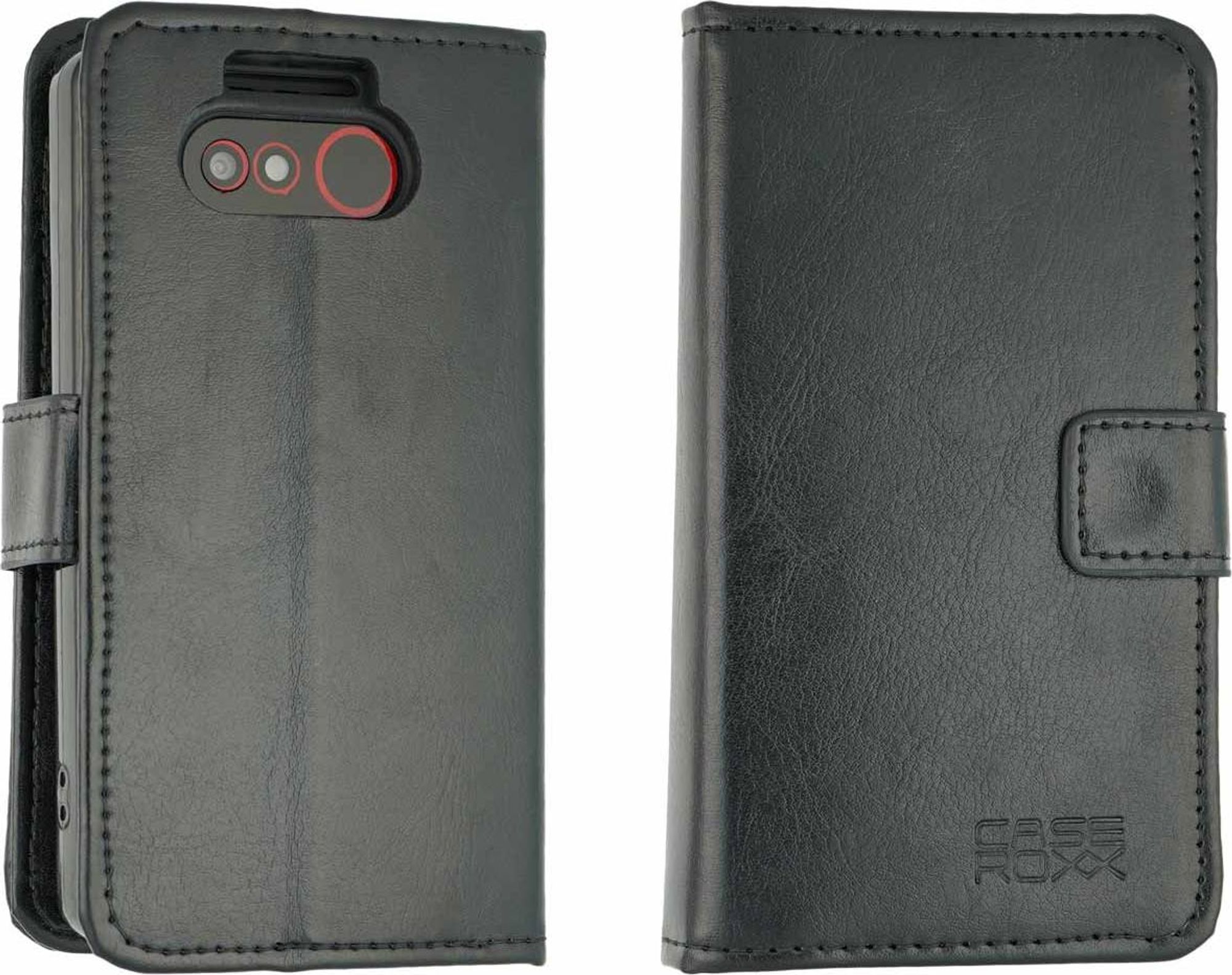 caseroxx Handy Hülle Tasche kompatibel mit Emporia Pure-LTE Bookstyle-Case Wallet Case Bild 4