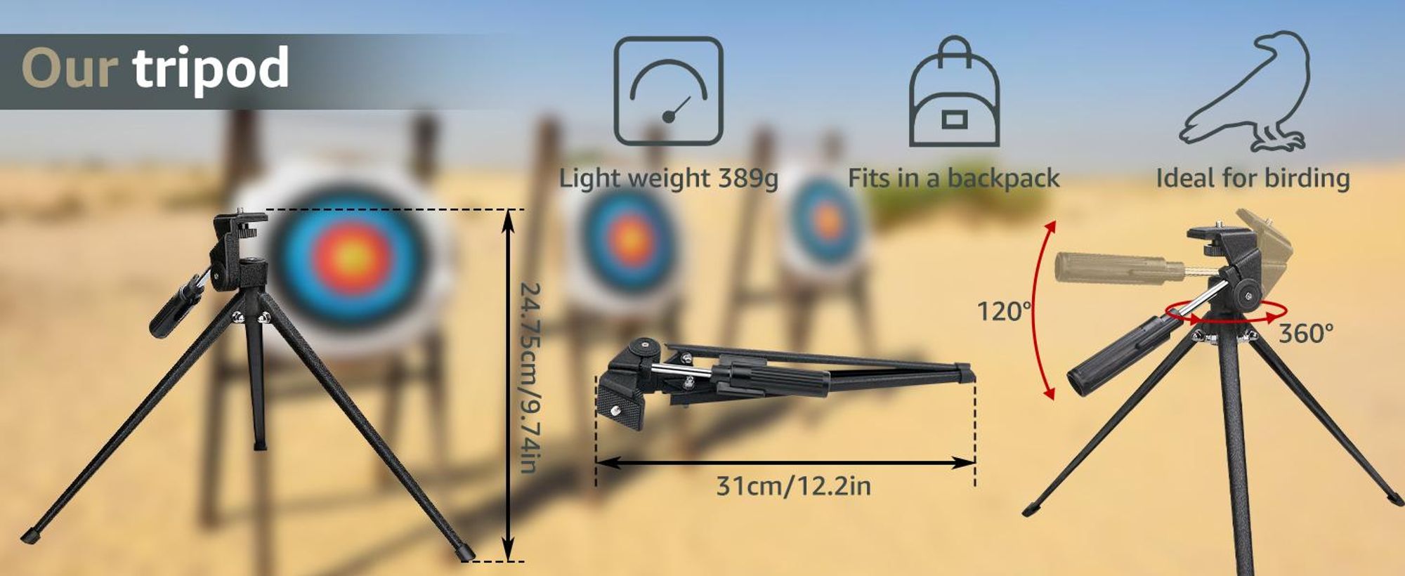 Svbony SV28 Spotting Scope 25-75x70 Uhlový okulár Vodotesný BAK4 hranolový monokulár so statívom Adaptér pre mobilný telefón Puzdro na prenášanie Spotovacie ďalekohľady pre športovú streľbu Pozorovanie vtákov