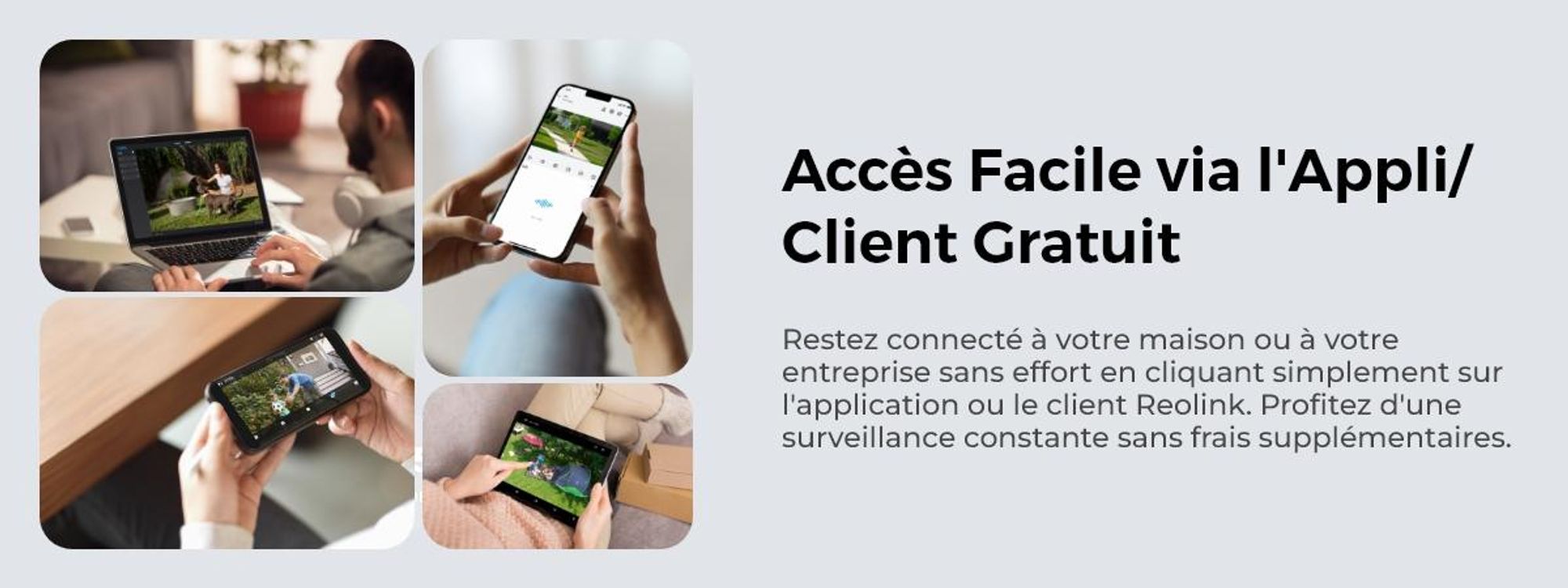 Reolink RLC-823S1W, Caméra de surveillance 4K 8MP bibande WiFi 6 PTZ, Couverture 360°, Détection intelligente, Auto-tracking, Zoom optique 5X, Vision nocturne couleur