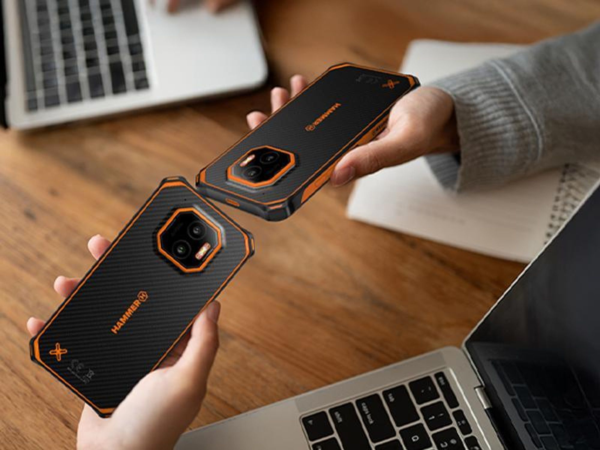 HAMMER ENERGY X2 5G LTE 6/128 GB – robustes WASSERDICHTE SMARTPHONE MIT VERST
