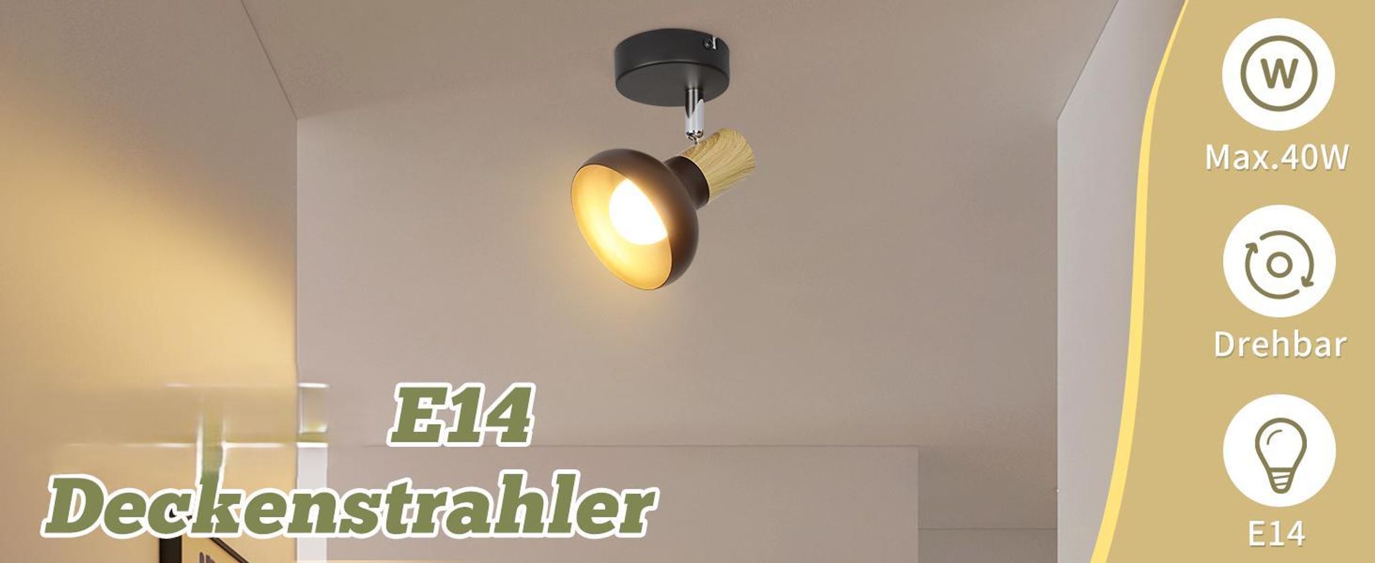 ZMH lampa sufitowa czarna reflektor sufitowy vintage - lampa sufitowa industrialna 1 płomienna lampa do przedpokoju z żelaznym kloszem reflektor sufitowy E14 do sypialni przedpokoju salonu (bez żarówek)