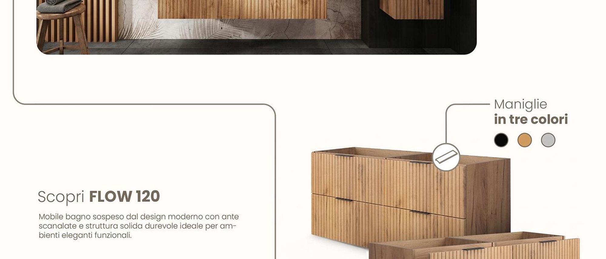 RODAN, mobile bagno, mobile sotto lavabo, mobile bagno moderno, mobili per il bagno