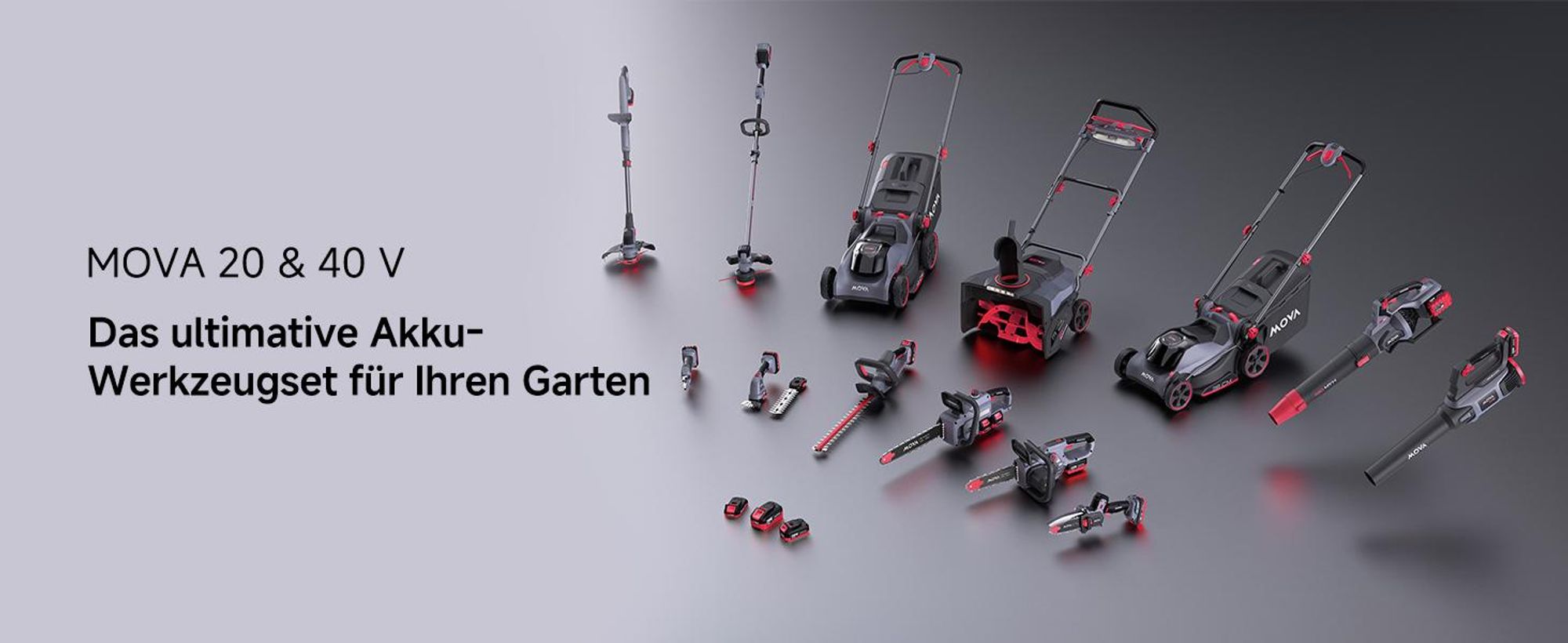 MOVA GPS201 20V Akku-Gartenschere, Brushless Rebschere, inkl. 2,0Ah Akku-Pack, 28-38 mm Schnittweite