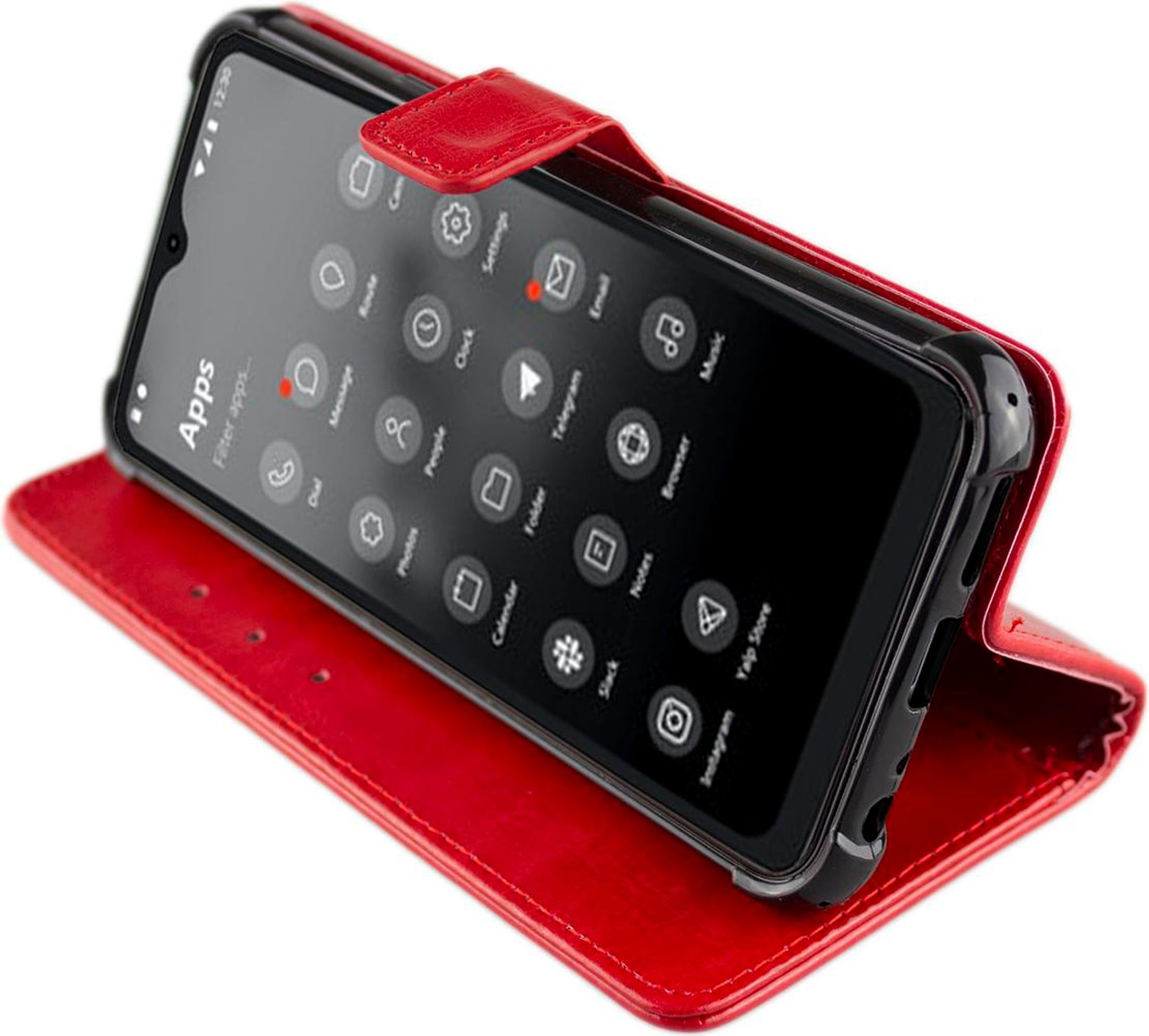 caseroxx Handy Hülle Tasche kompatibel mit Volla Phone 22 Bookstyle-Case Wallet Case Bild 2