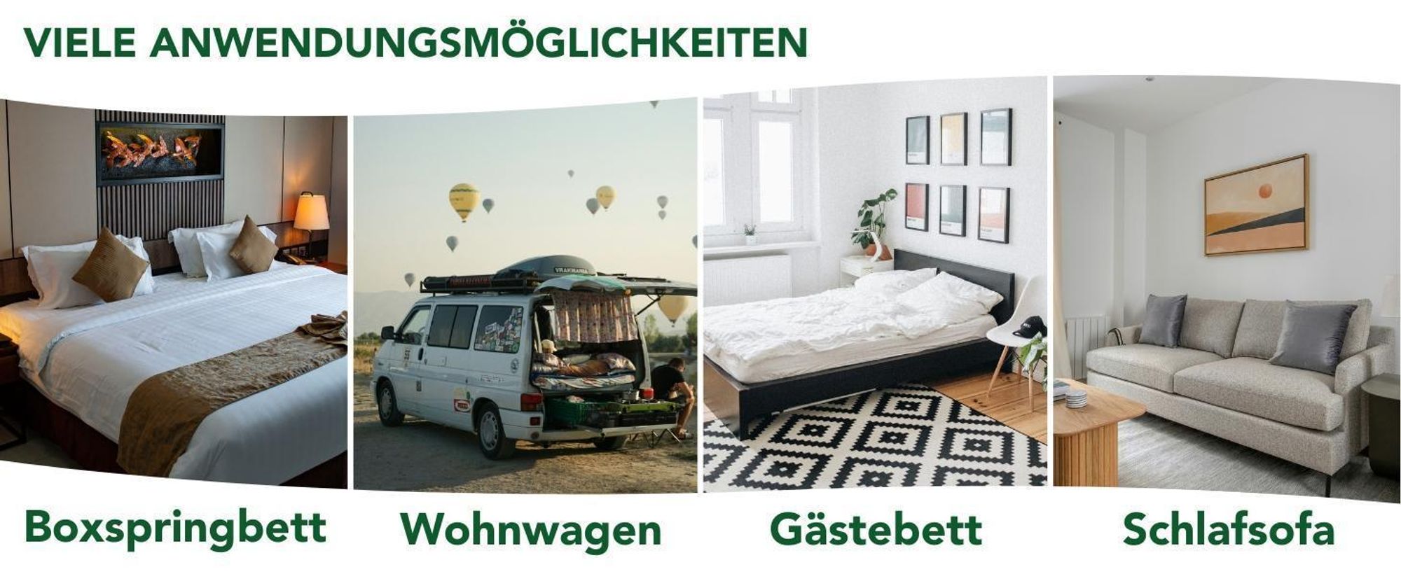 Ergonomische 7-Zonen XXL Matratze mit Taschenfederkern I 90 x 200 cm I 22 cm I H2 & H3 I Ergo Flex TFK XXL  Duo | Wendematratze