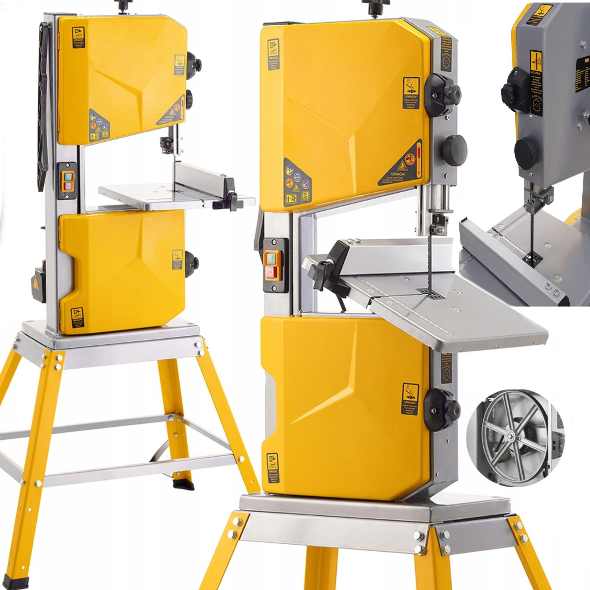 KRAFT&DELE KD5298 900W pásová píla - 4 listy