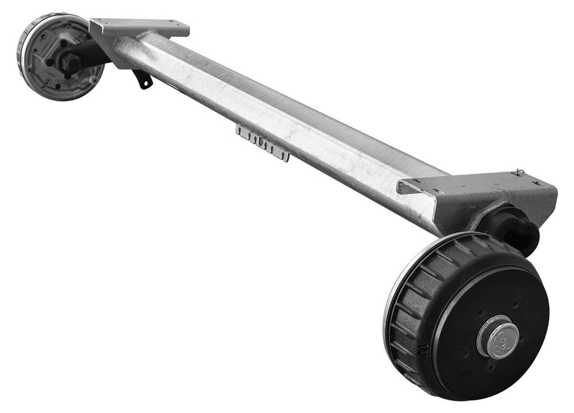 AL-KO Achse für Bootsanhänger 1800 kg, 1445/1555 mm, gebremst für Bootstrailer