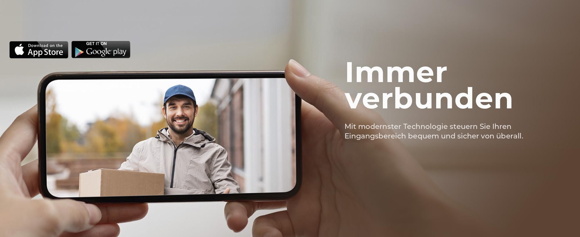 BALTER ENTRI L Unterputz Video Türsprechanlage mit Full HD Kamera und Audio Modul inkl. 2-Draht 1x 7 Zoll WiFi HD Monitor Smartphone App für 1 Familienhaus Set