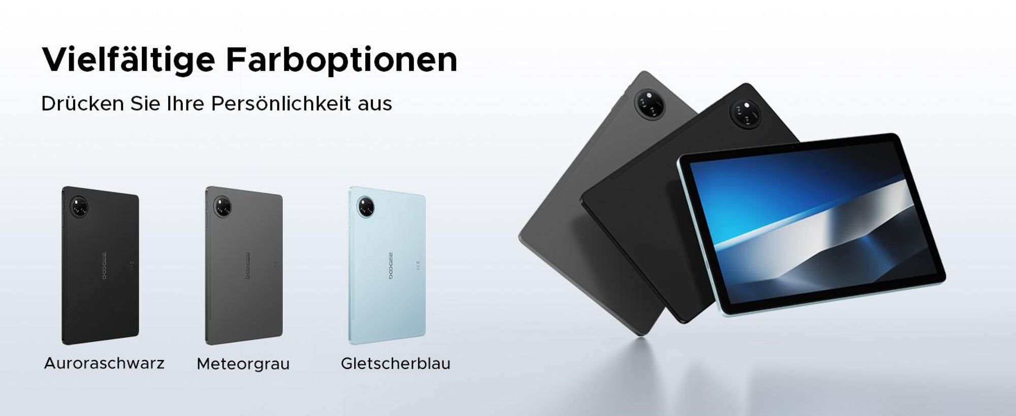 DOOGEE Tab A9+- Tablet,Android 16, 11 Zoll, 20(4+16)GB+64GB(bis 2TB erweiterbar), 90Hz, WiFi 5,8580mAh,Widevine L1