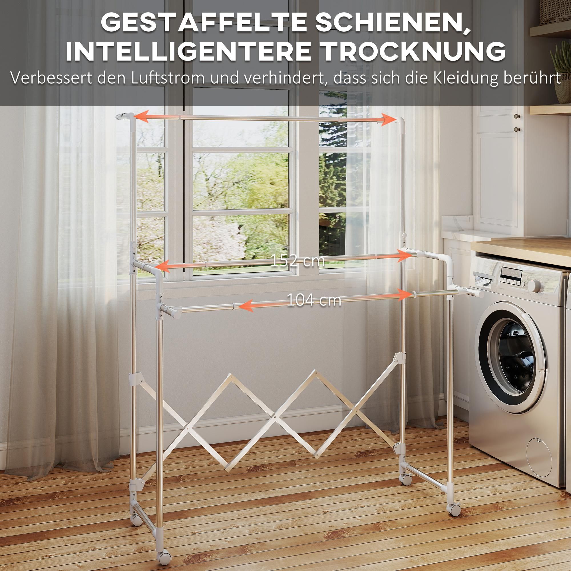 Rollen faltbar außen