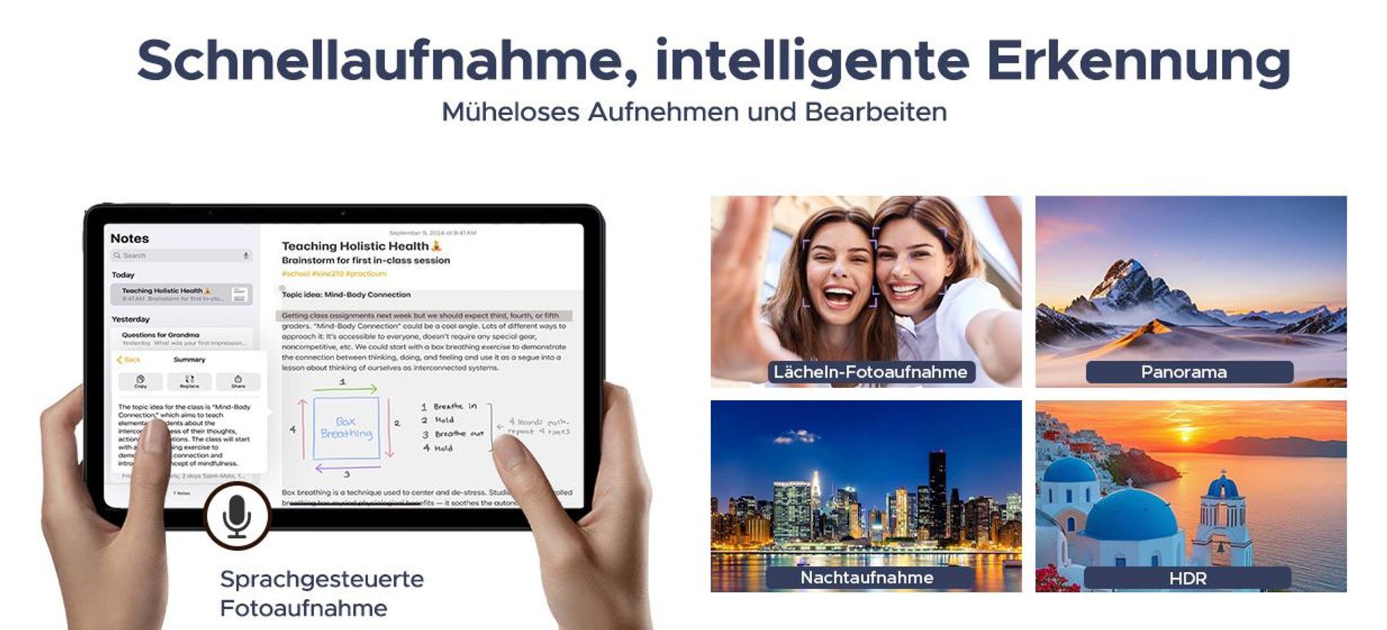AORLYM P10 PRO 48(8+40)GB+128GB, 10 Zoll Tablet 120Hz, Android 16, 8800mAh, mit Tastatur/Maus/Stift/Hülle usw, Gemini AI, 3.5mm Kopfhöreranschluss