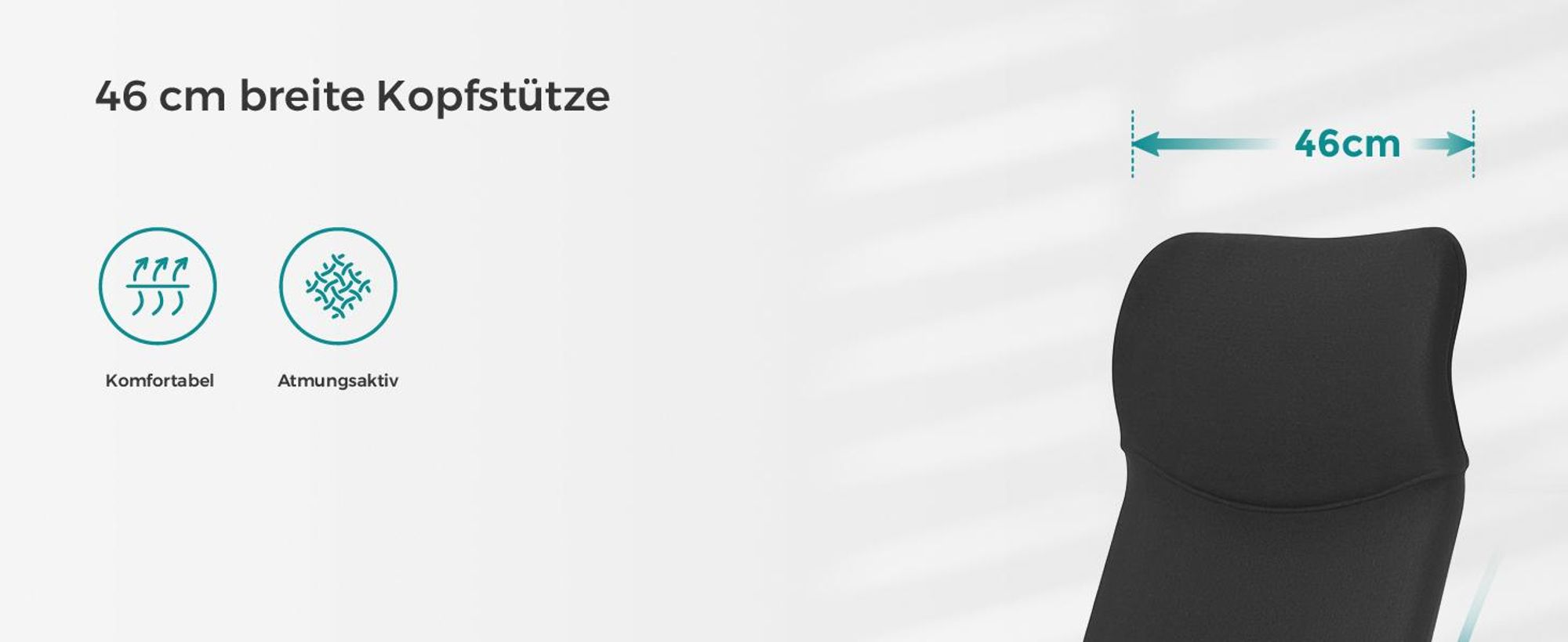 SONGMICS Bürostuhl, ergonomischer Schreibtischstuhl, Drehstuhl, gepolsterter Sitz, höhenverstellbar und neigbar, bis 120 kg belastbar