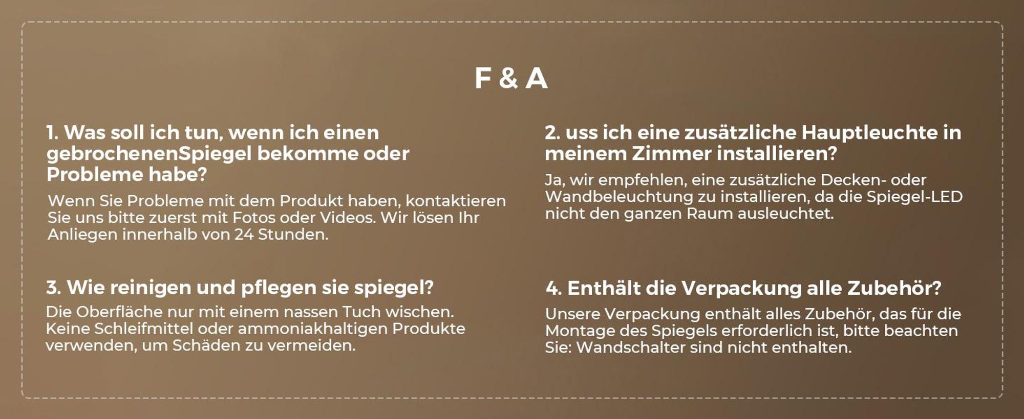 S'AFIELINA 95×60 cm Wandspiegel LED – Badspiegel mit Beleuchtung, HD-Glas , dimmbar, 3-farbige LED, Anti-Beschlag, horizontal & vertikal aufhängbar