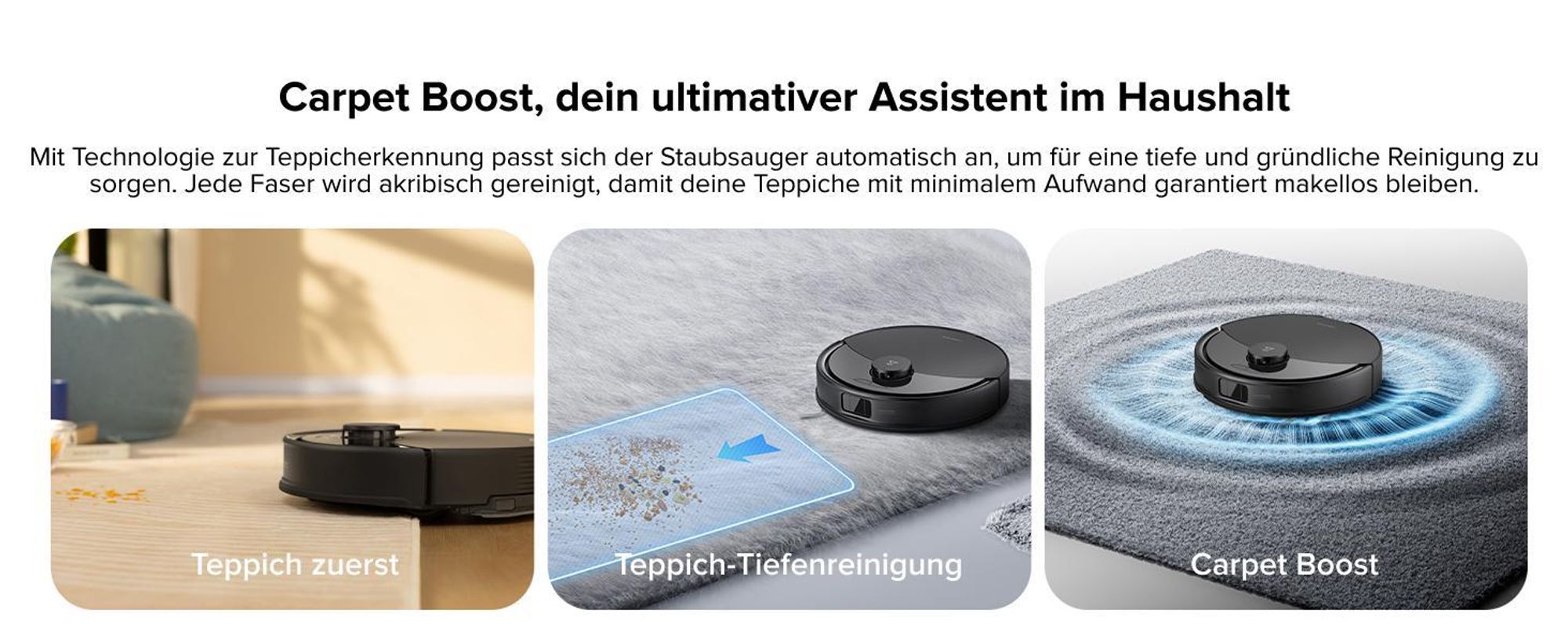 roborock Q5 Pro Staubsauger Roboter 5500Pa mit wischfunktion, saugroboter wischroboter mit DuoRoller-Bürste, PreciSense-LiDAR-Navigation, 3D Mapping