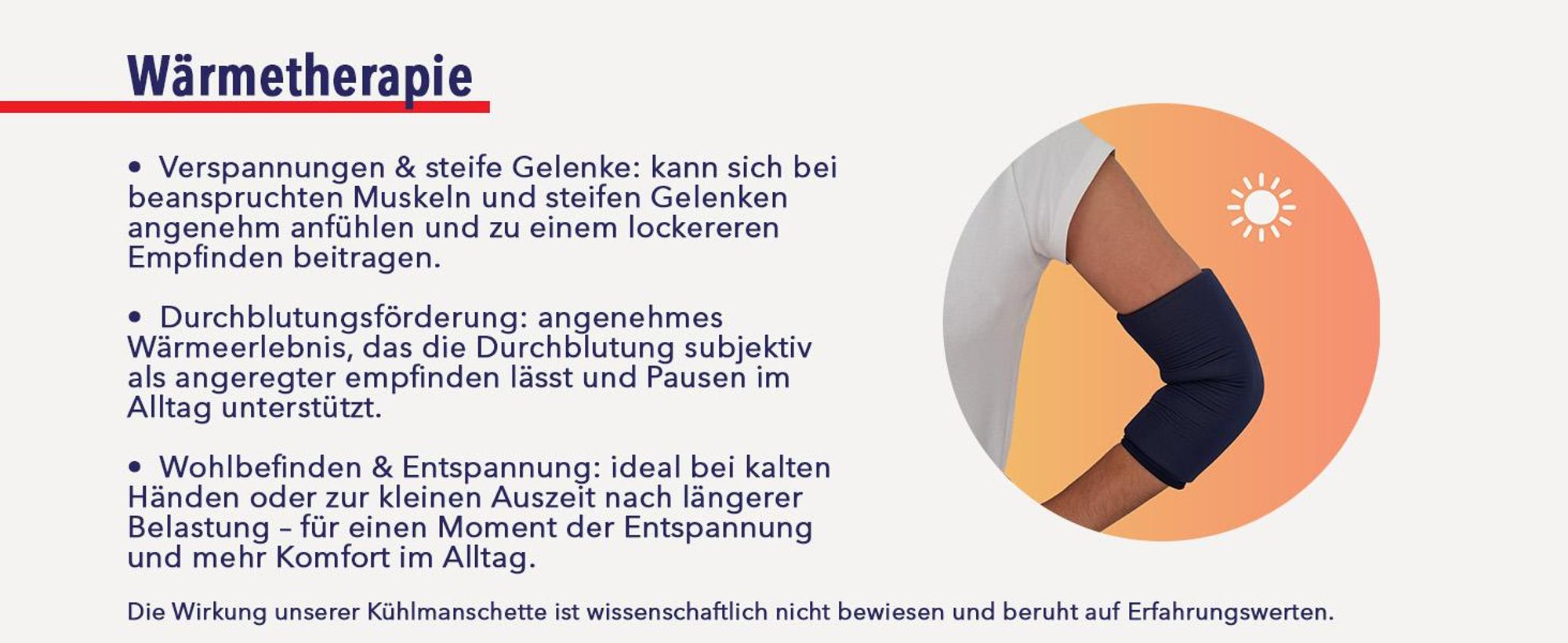 IEA Medical Kühlmanschette Ellbogen & Knie XL 360° Gel-Sleeve, kühlende Bandage für Sprunggelenk, Wade & Arm wiederverwendbar