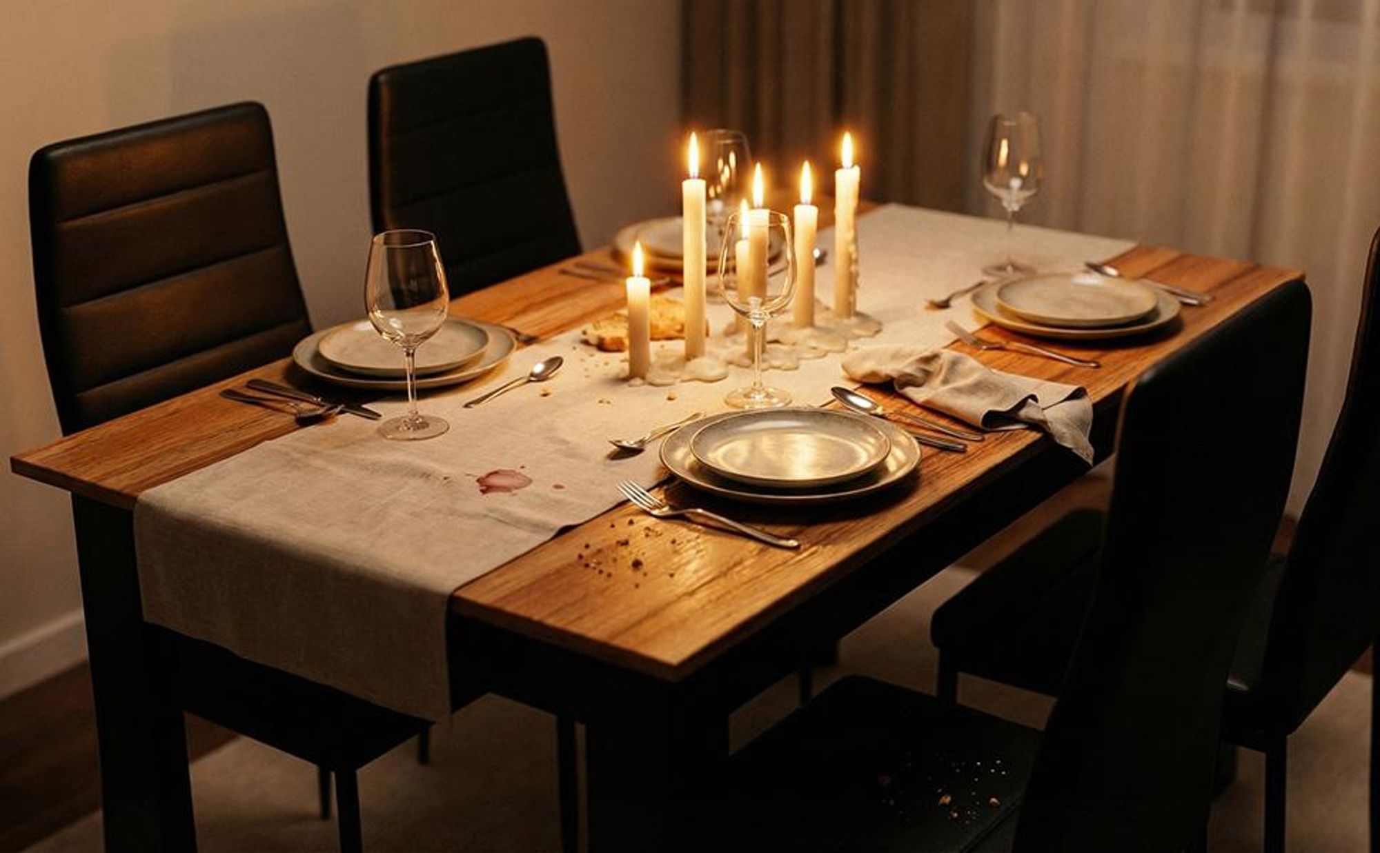 Mondeer Esstisch Esszimmertisch 120 x 80 x 75cm, Schwarz & Eiche