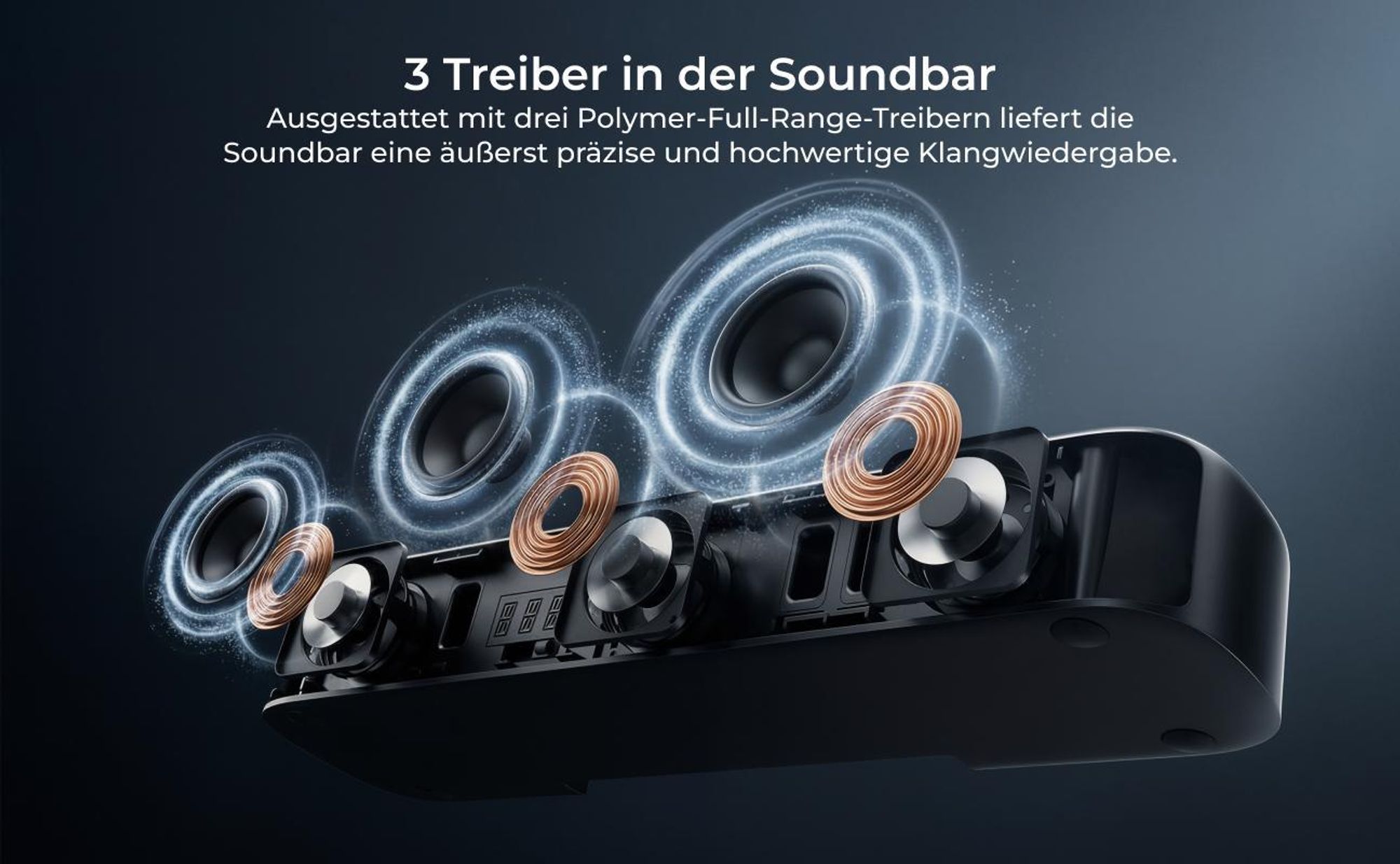 ULTIMEA Aura S5T - 7.1 Soundbar mit Dolby Atmos, 5,25'' Subwoofer, 4 Surround-Lautsprecher, HDMI eARC, App-Steuerung, 420W Spitzenleistung