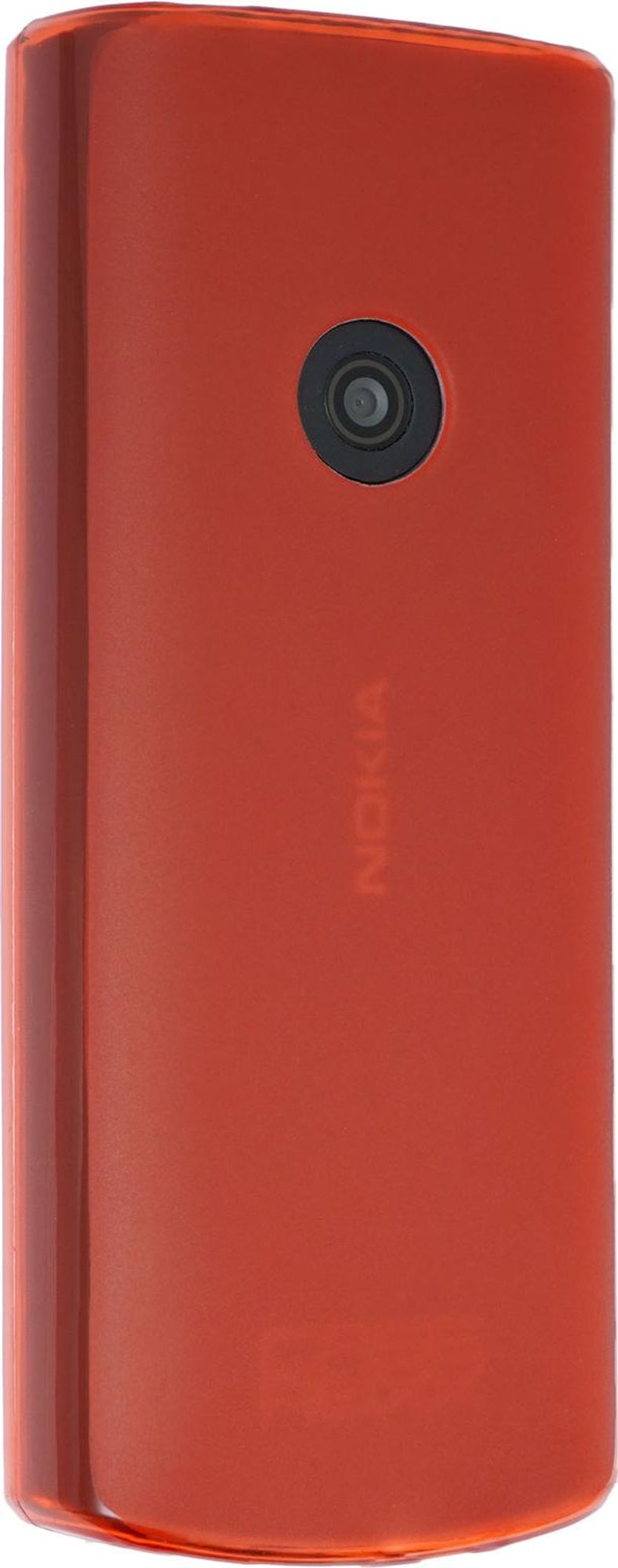 caseroxx Schutz-Hülle TPU-Hülle kompatibel mit Nokia 105/110 4G (2023, 2024), 105/110 4G (2nd Edition), Gummi Handy Tasche rot Bild 5