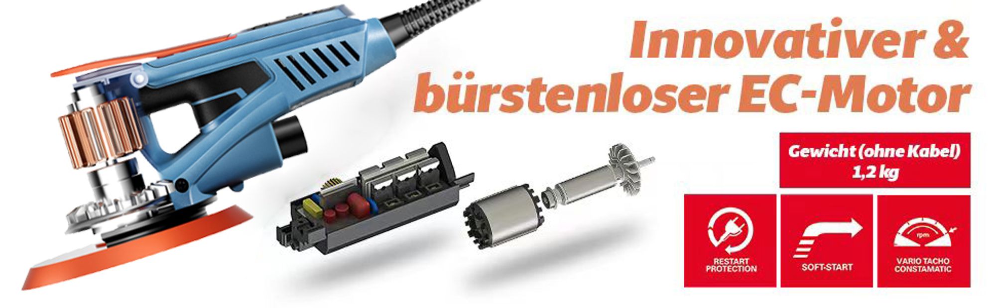 FANZWORK Leistungsstarkem EC-Motor