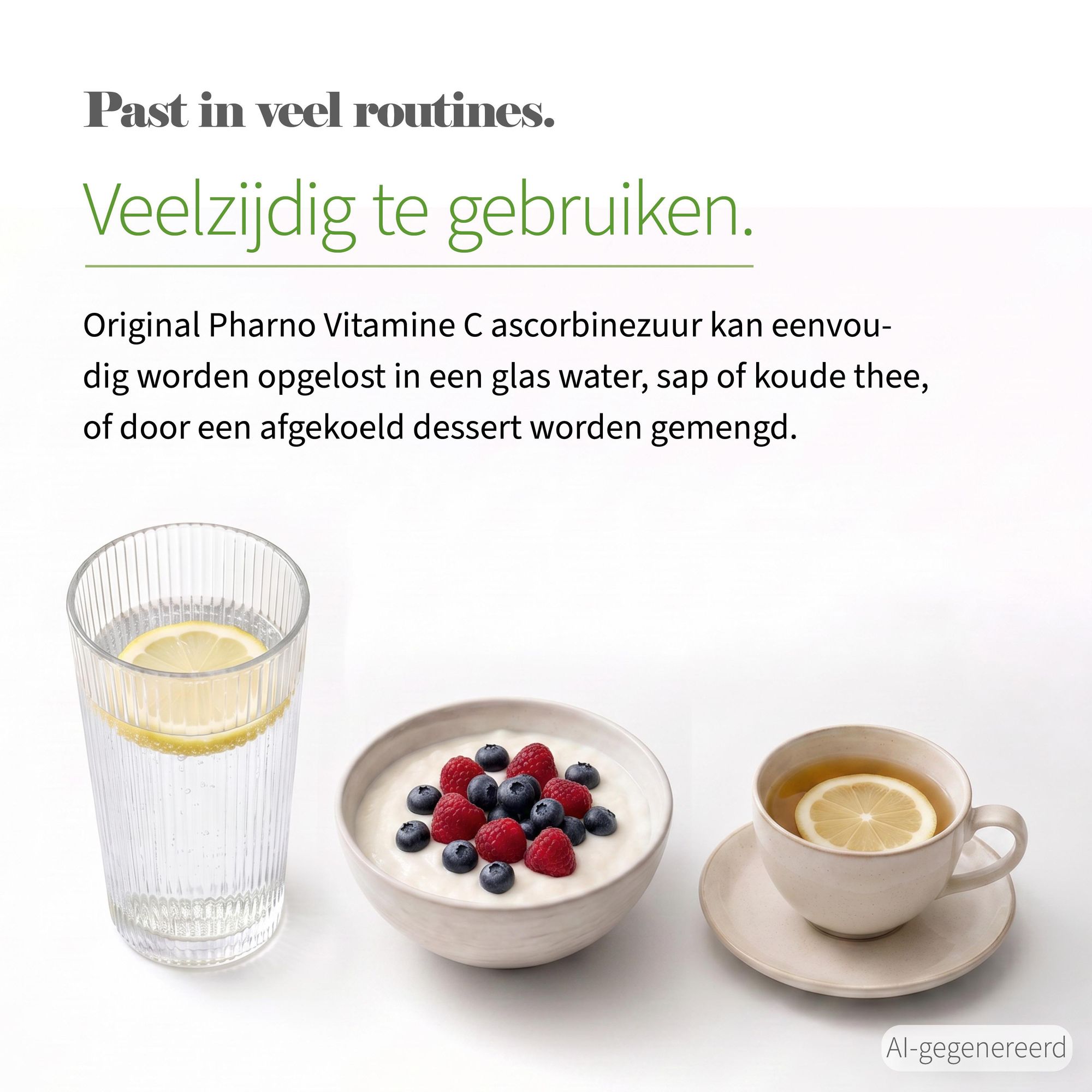 Original Pharno Vitamine C-poeder 1 kg – puur ascorbinezuur