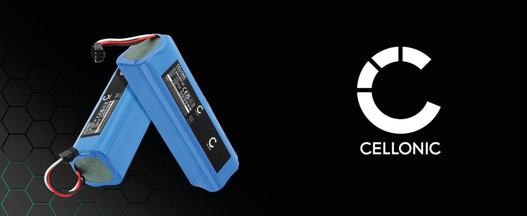 CELLONIC 1x Batteria per Aspirapolvere Compatibile con Proscenic M6 Pro, M7 Pro, LDS M7 Pro, NR18650 M26-4S2P – (5200mAh, 14.4V)